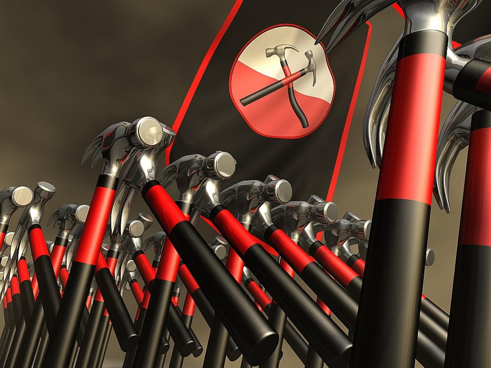 indoors, close-up, group of objects, mode of transportation, large group of objects, red, no people, clock, equipment, bicycle, sport, still life, rack, HD Wallpaper