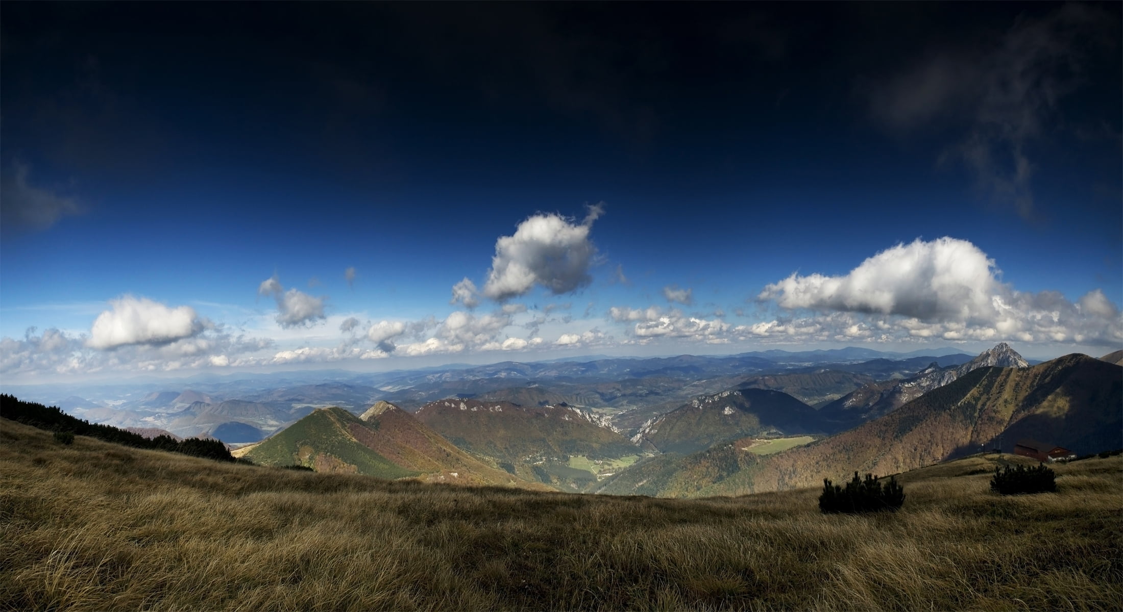 outdoors, european Alps, immense, mountain Peak, blue, sun, non-Urban Scene, landscape, rural Scene, open spaces, 1080P, tranquility, europe, summer, day, HD Wallpaper