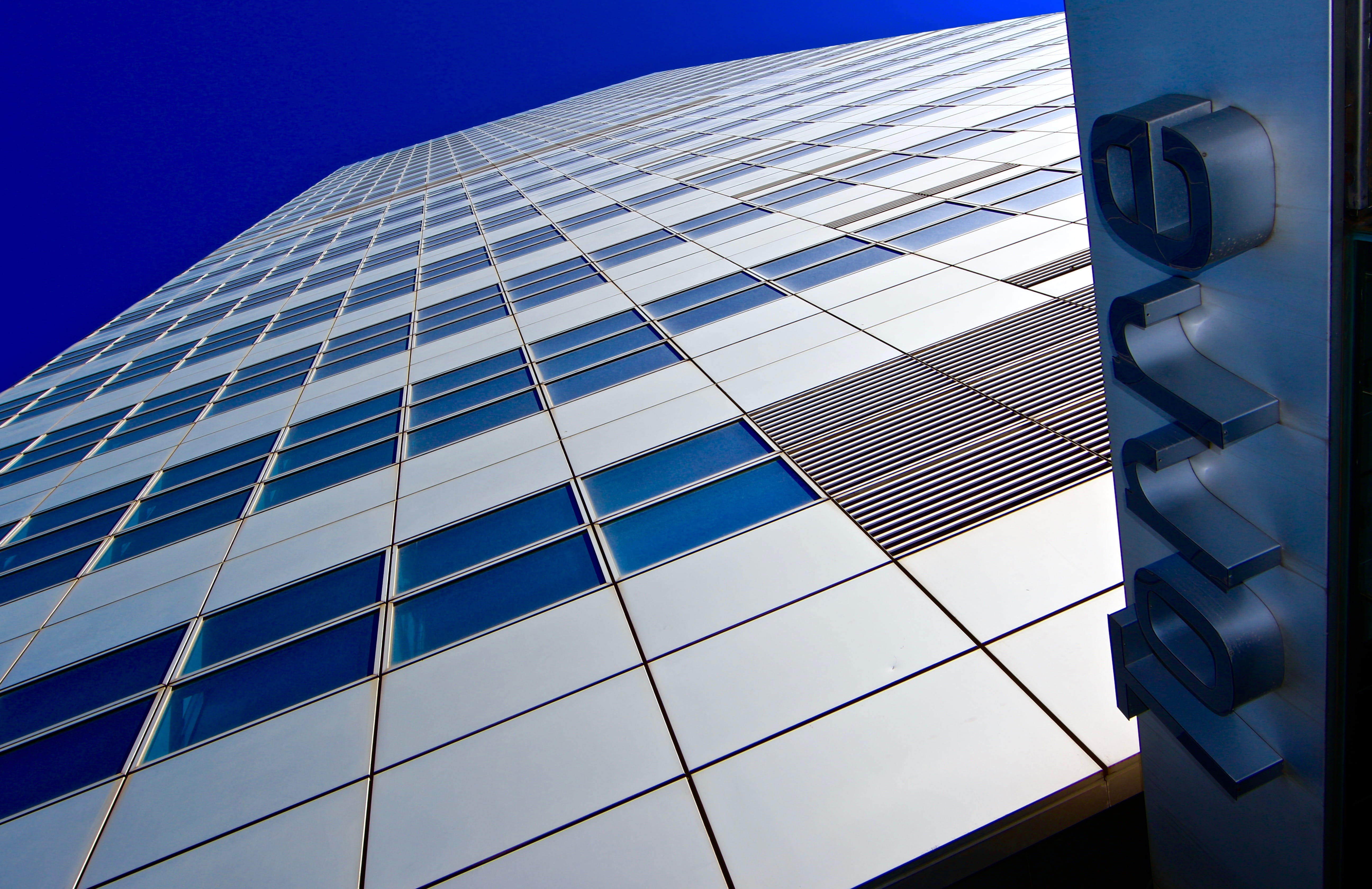 windows, window, city, office building exterior, glass - material, outdoors, tall - high, nature, blue, built structure, building exterior, skyscrapers, HD Wallpaper