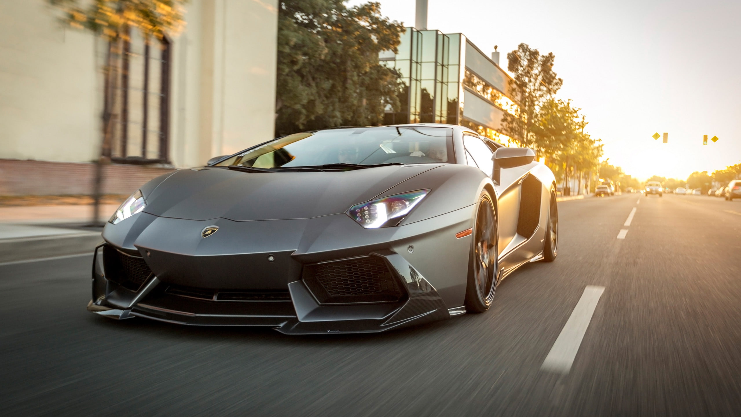 Lamborghini, Aventador, Edizione, 2016, Zaragoza, 2K, Vorsteiner, HD Wallpaper
