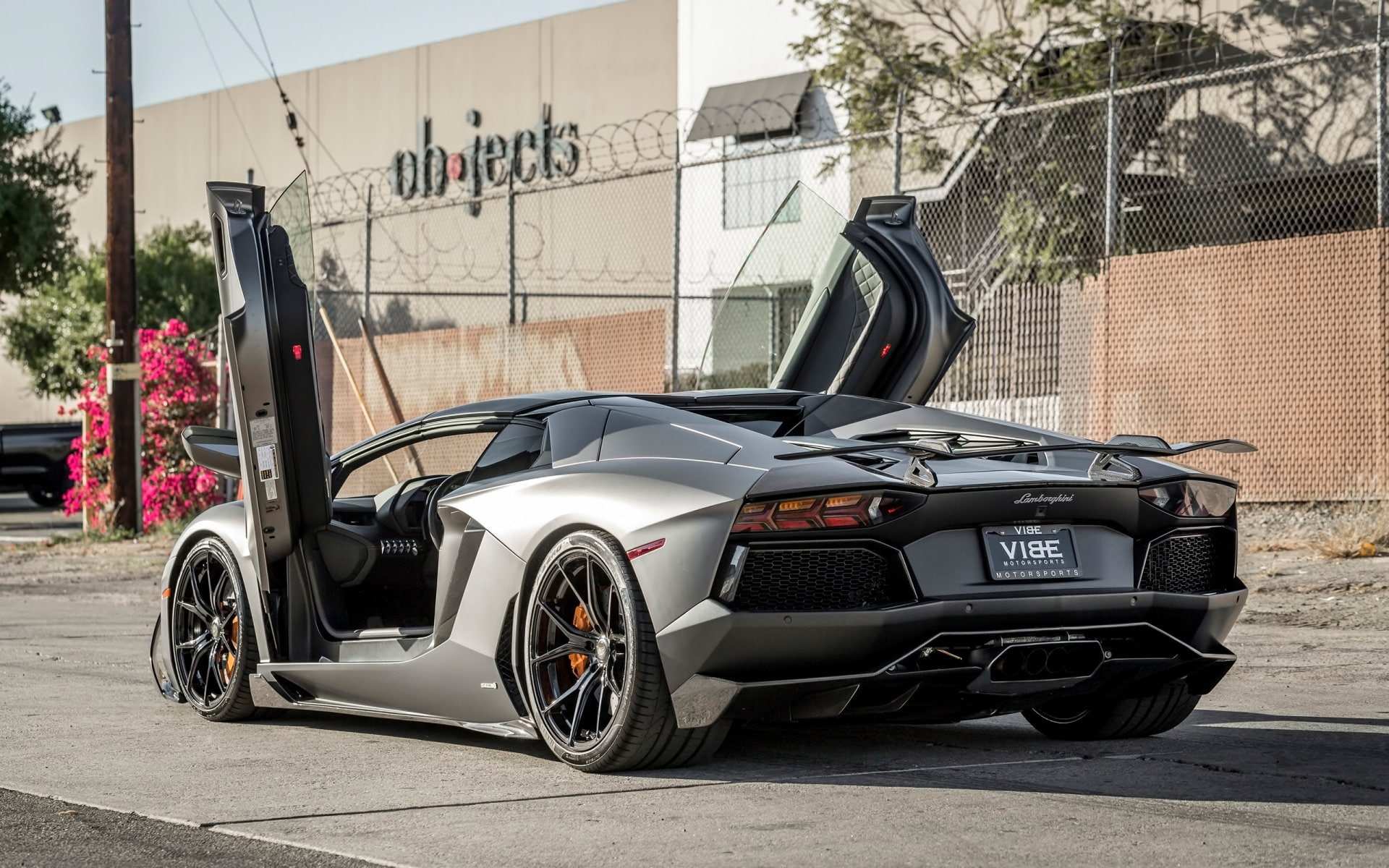 Car, Lamborghini Aventador, Supercar, Vehicle, Lamborghini, Lamborghini Aventador Zaragoza Edizione, 1080P, HD Wallpaper