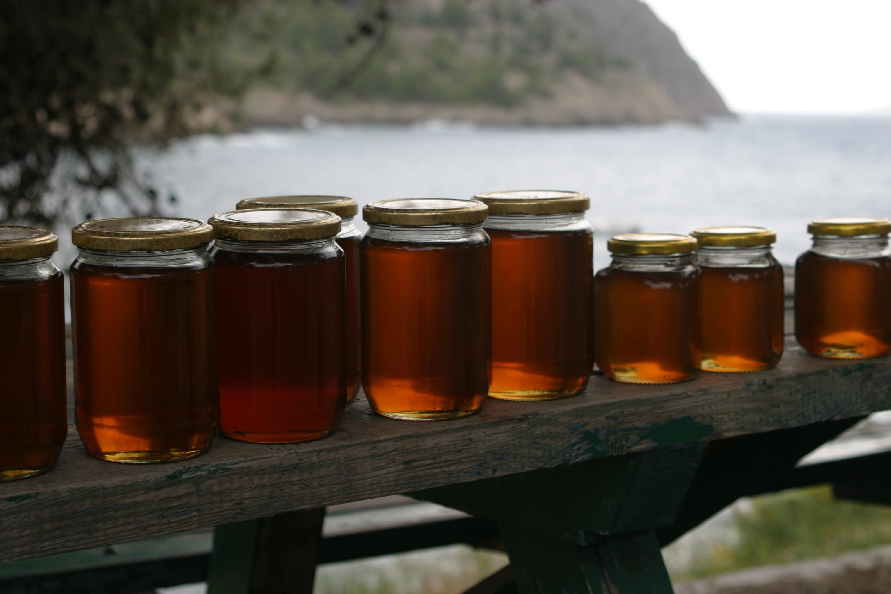 canning, sticky, still life, nutrition, food and drink, harvesting, honeycomb, 2K, ingredient, medicine, sweet, product, filled, coast, container, organic, HD Wallpaper