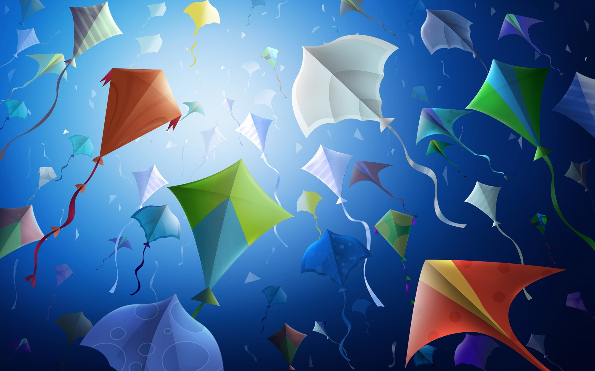 toy, Flying, kite, hobby, bokeh, Flight, fly, summer, sky, 1080P, Fun, Sport, HD Wallpaper