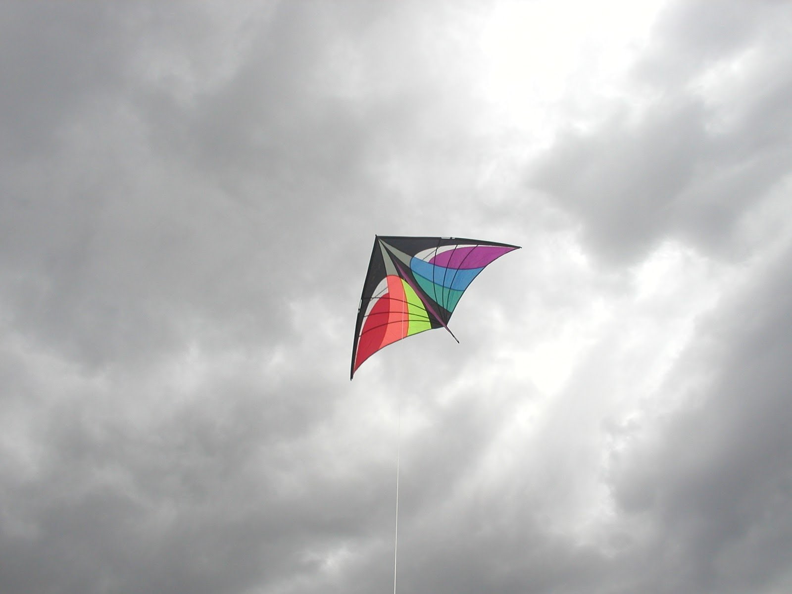 summer, sport, kite, 720P, hobby, fun, bokeh, flying, toy, flight, sky, fly, HD Wallpaper