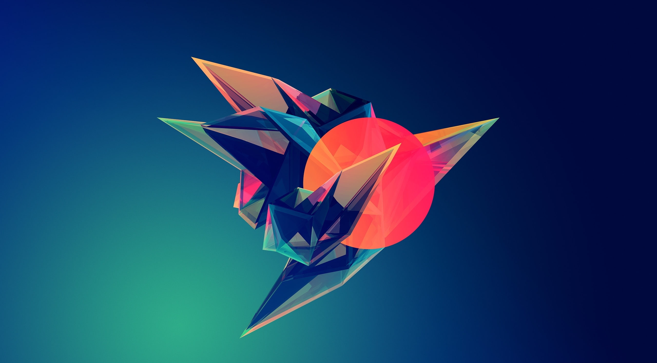 blue, art and craft, red, mid-air, paper, origami, black, Artistic, no people, sky, day, environment, wind, kite - toy, paper boat, flying, nature, illustration, HD Wallpaper