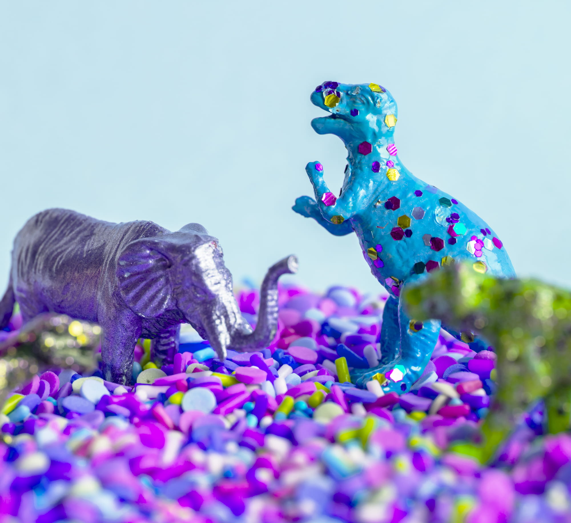 figure, colorful, little, plastic, candies, background, creativity, day, sweets, dinosaure, domestic animals, sculpture, sprinkles, animal, figurines, assorted, HD Wallpaper