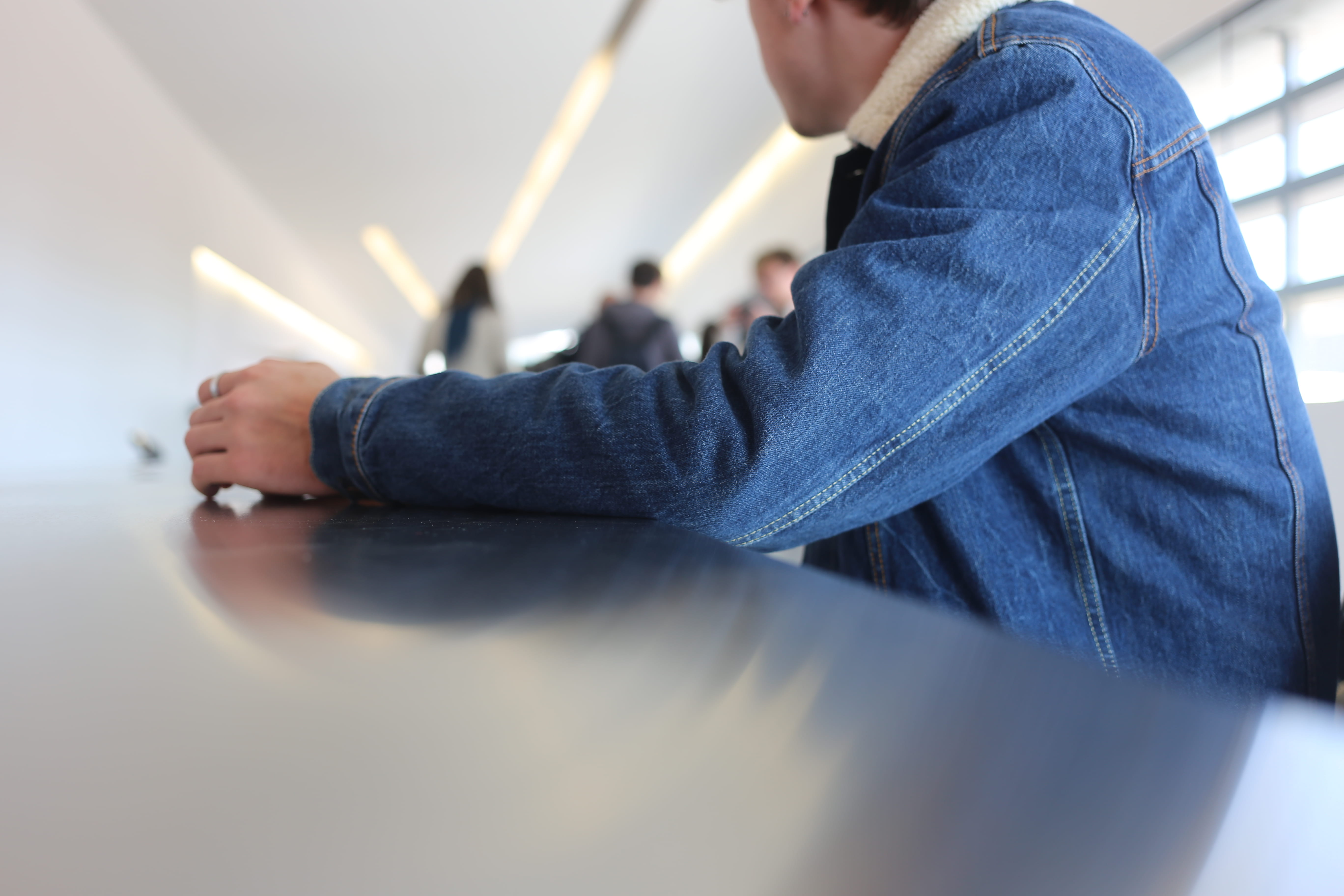grey, hands, jean, lifestyles, boy, indoors, leisure activity, arm, casual clothing, low section, denim, vitra, real people, germany, museum, weil am rhein, HD Wallpaper