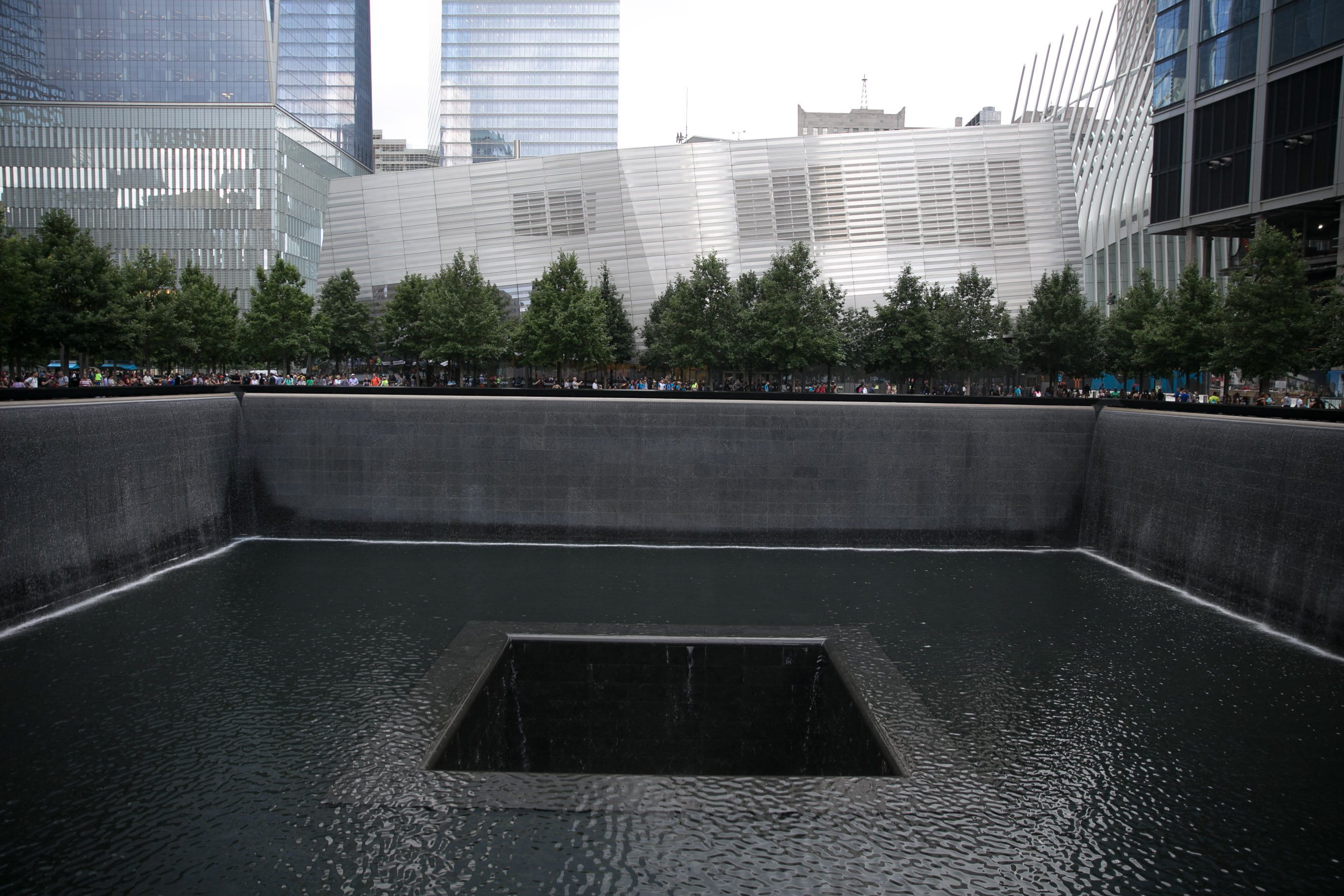 modern, place, Architecture, remembrance, plant, downtown, victim, Construction, new, tree, fountains, Structure, terrorism, waterfront, Cityscape, sky, HD Wallpaper