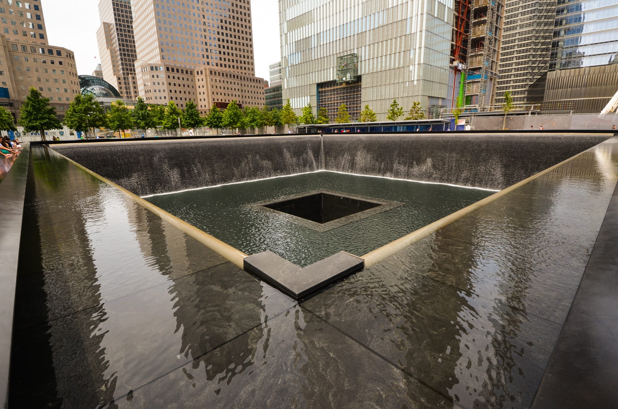 financial district, built structure, day, office, 11, water, Monument, Usa, modern, waterfront, no people, fountain, canal, Nyc, building exterior, world trade center, HD Wallpaper