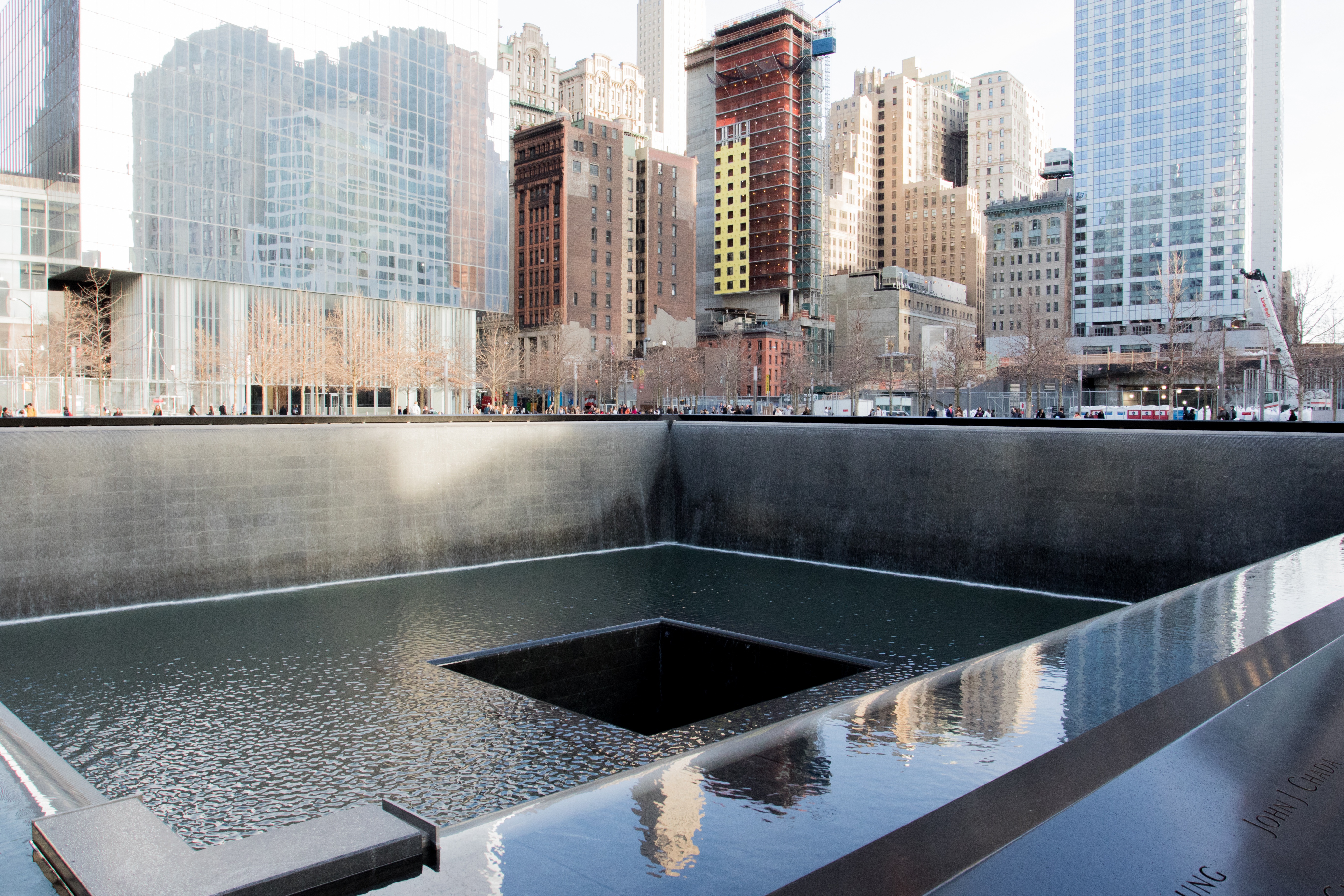 canal, city, usa, cityscape, nyc, office, skyscraper, scene, world trade center, outdoors, office building exterior, built structure, america, september 11, HD Wallpaper