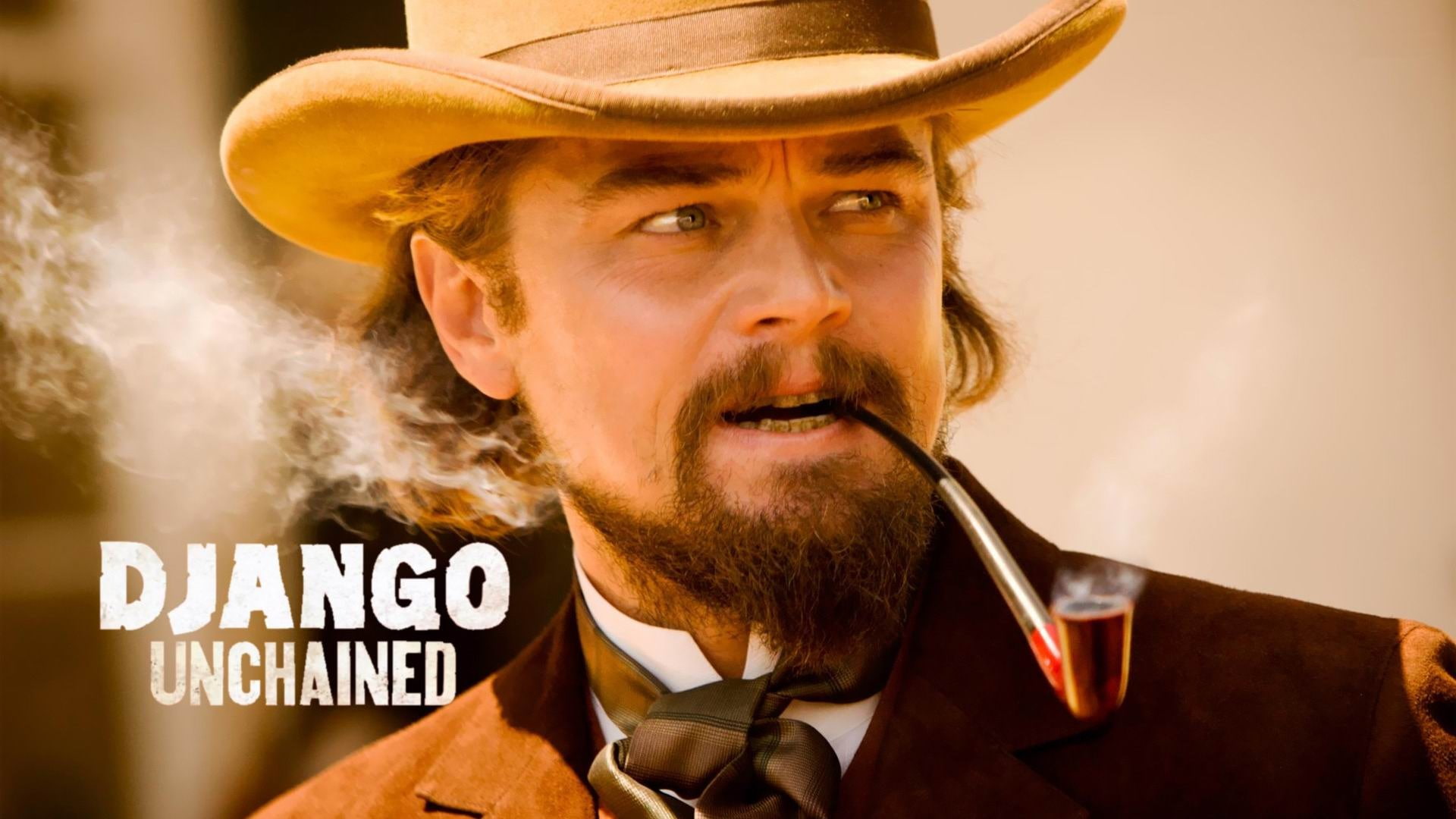fi, smiling, indoors, leonardo, wild west, beard, awards, males, django, men, hat, portrait, one person, mustache, nightlife, best, adult, oscar, mid adult, HD Wallpaper