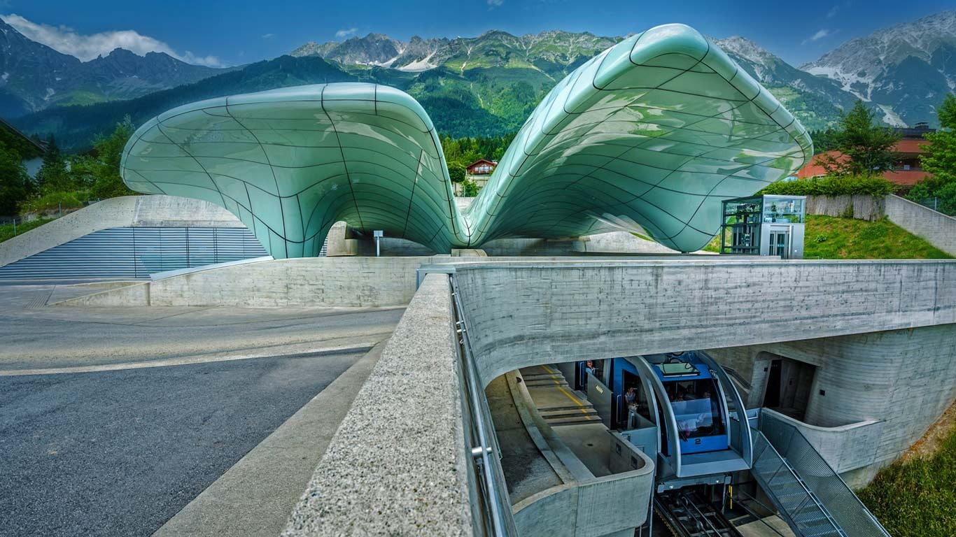 architecture, built structure, luxury, 720P, water, outdoors, cloud - sky, station, mode of transportation, railway, environment, plant, transportation, HD Wallpaper