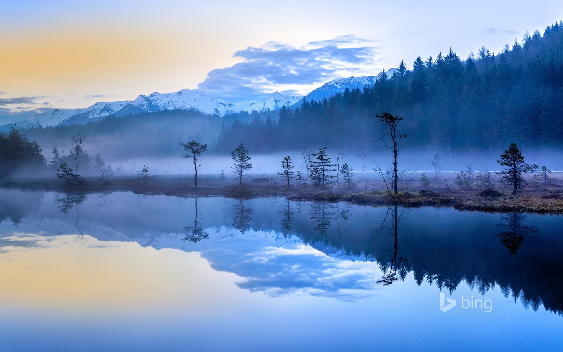 water, nature, lake, waterfront, 1080P, italy, reflection lake, tranquil scene, aprica, bing, tranquility, idyllic, non-urban scene, mountain, HD Wallpaper