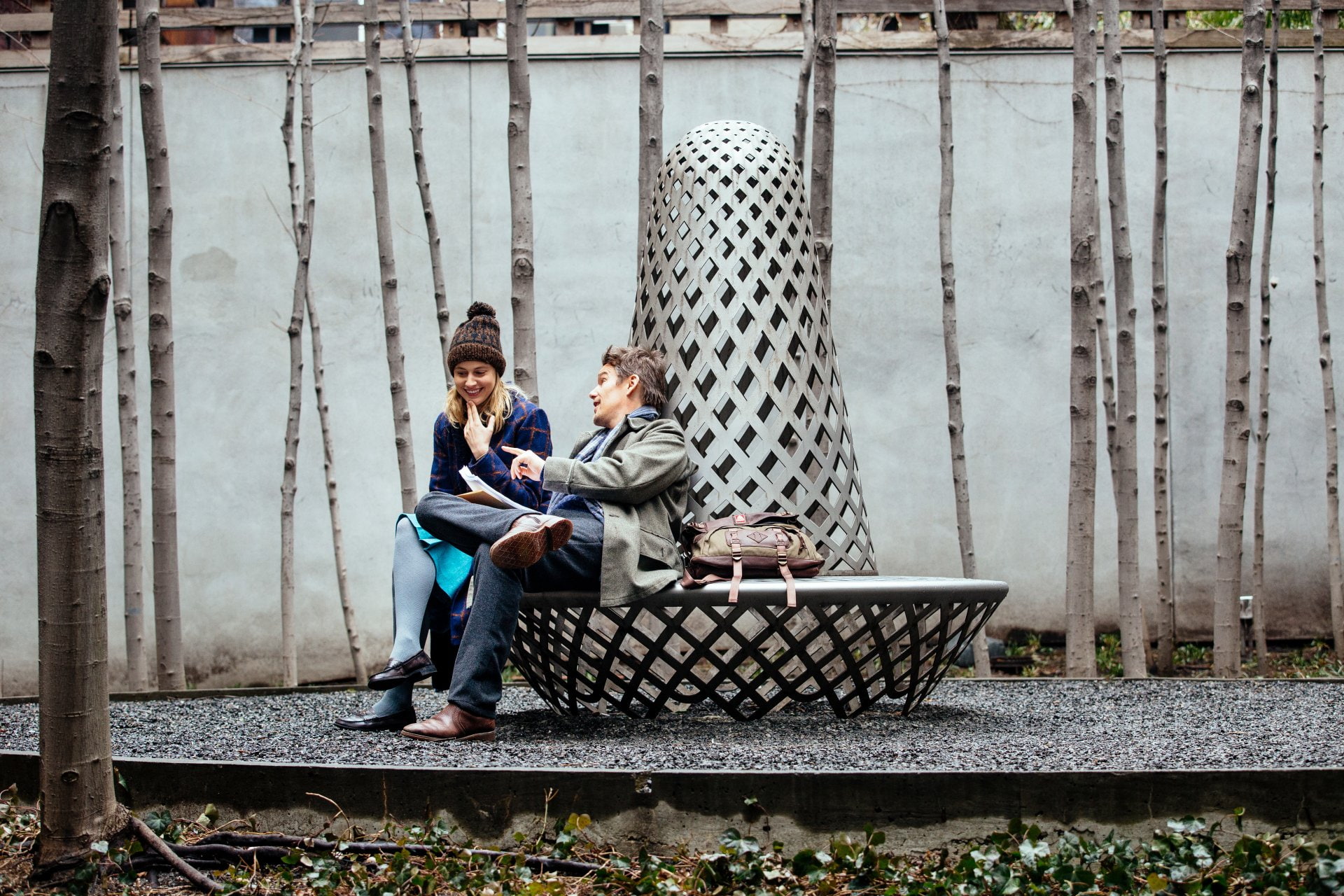 Ethan Hawke, Greta Gerwig, Maggies Plan, Movie, 1080P, HD Wallpaper