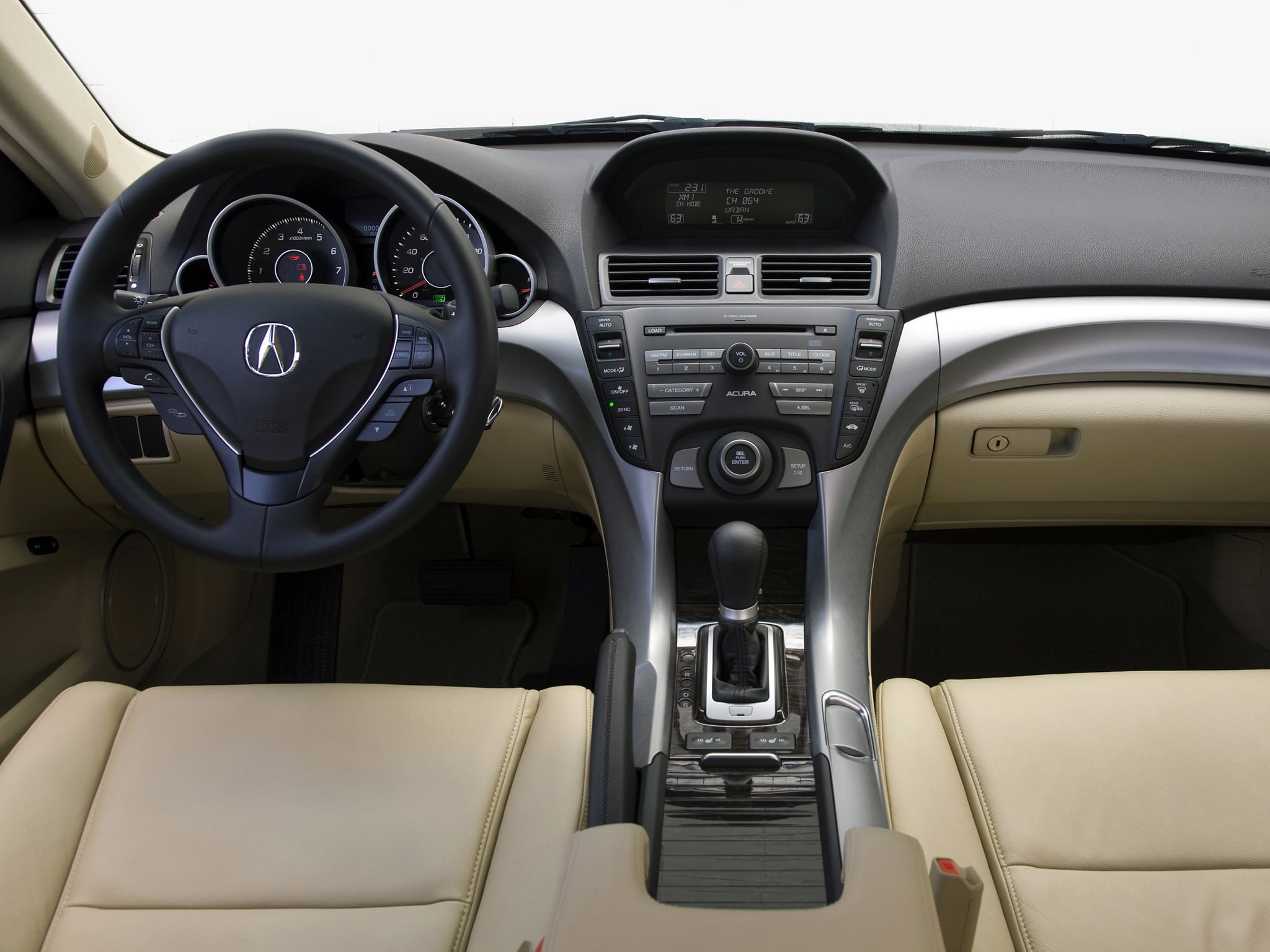 transportation, 2008, control, vehicle Seat, cockpit, dashboard, speedometer, control Panel, interior, technology, acura, black, driving, new, 1080P, salon, HD Wallpaper