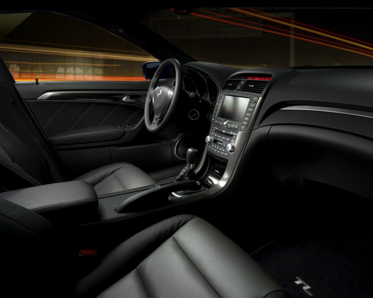 vehicle Interior, vehicle, luxury, car interior, acura, steering, motor vehicle, mode of transportation, black, traffic, speed, 720P, technology, salon, HD Wallpaper