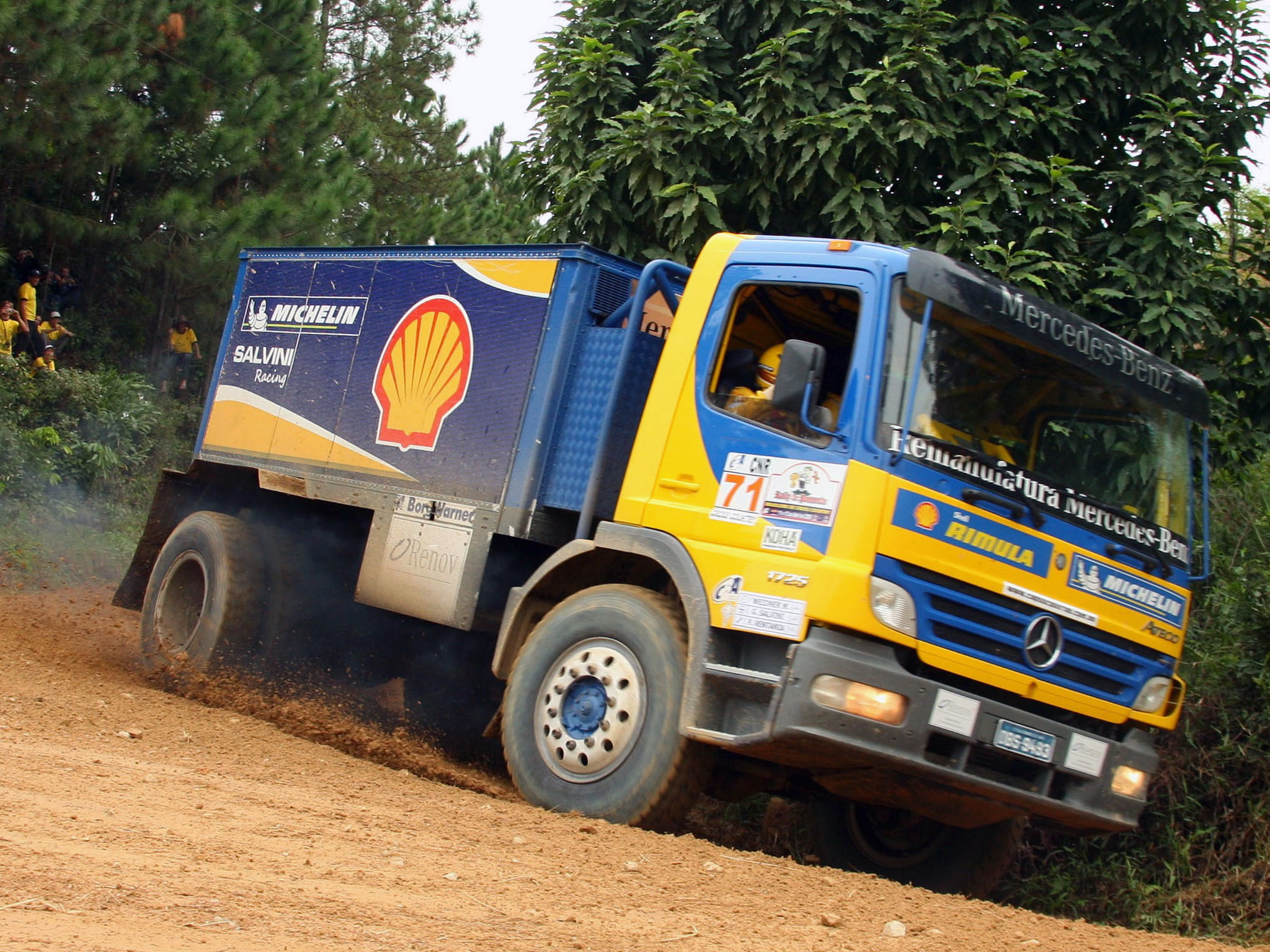 1725, 1080P, benz, mercedes, race, truck, atego, racing, offroad, rally, 2006, HD Wallpaper