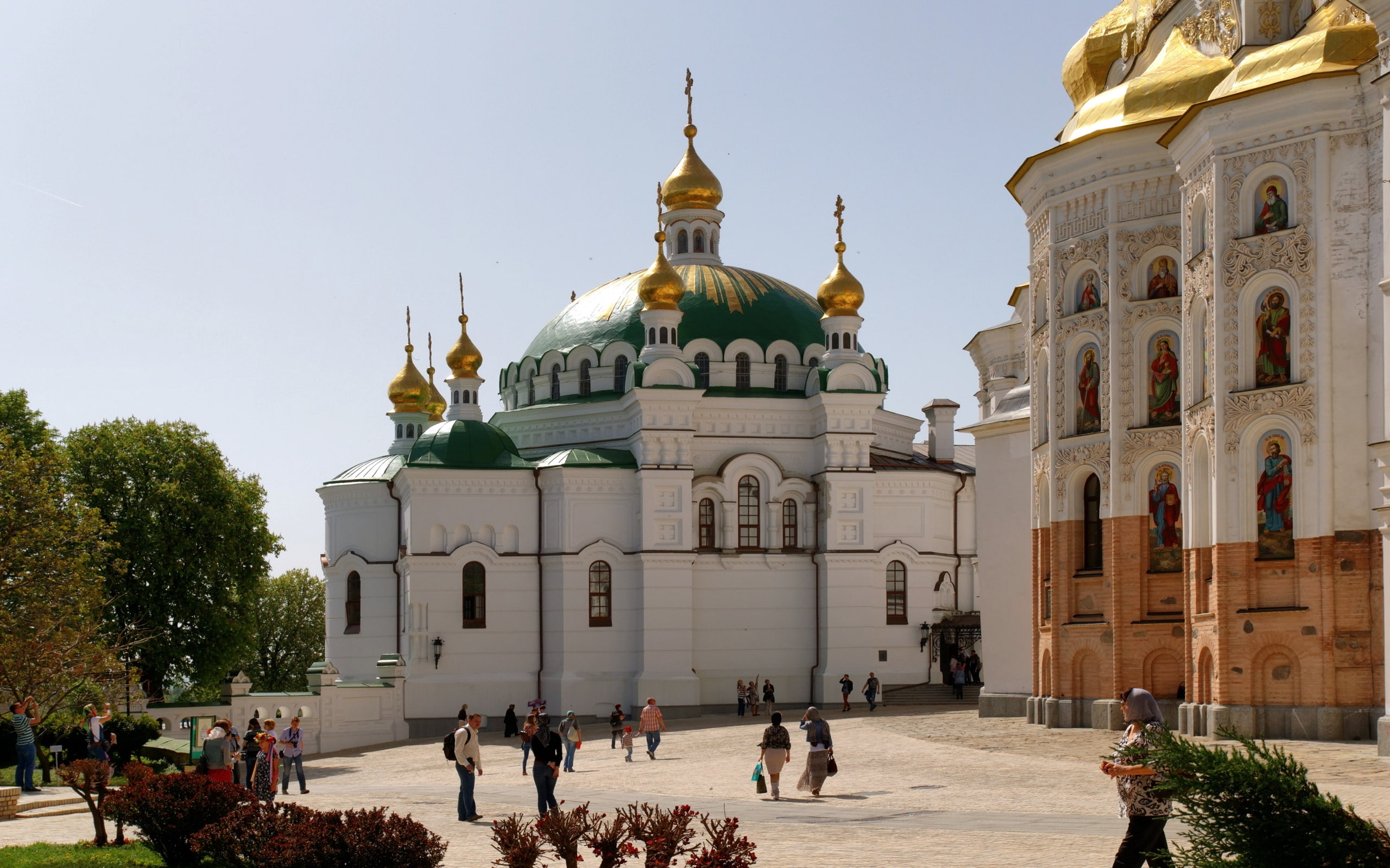 img, kiev, 2K, lavra, refectory, church, pechersk, HD Wallpaper