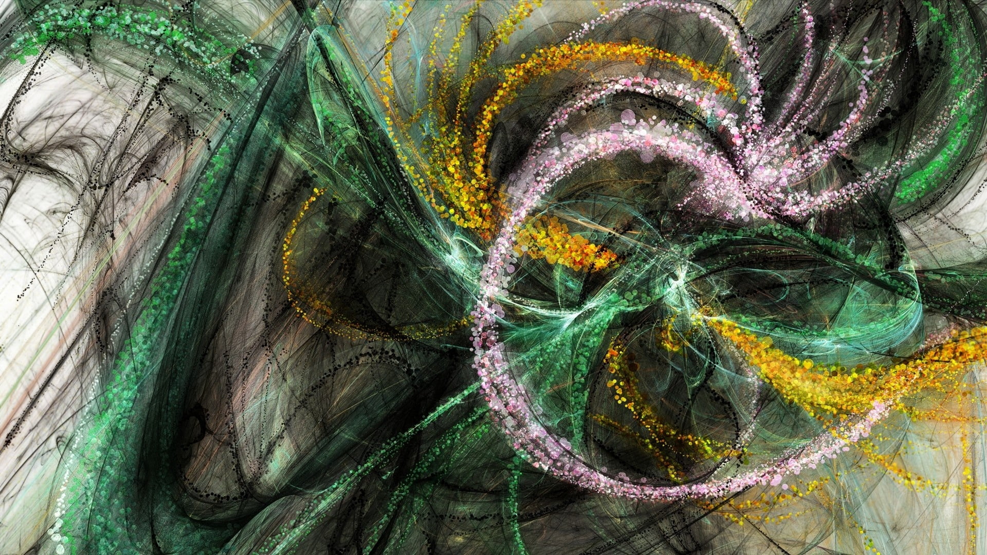 squiggle, fantasy, vibrant Color, ethereal, line, textured Effect, celebration, art and craft, imagination, magic, space, decoration, deep, glowing, day, HD Wallpaper