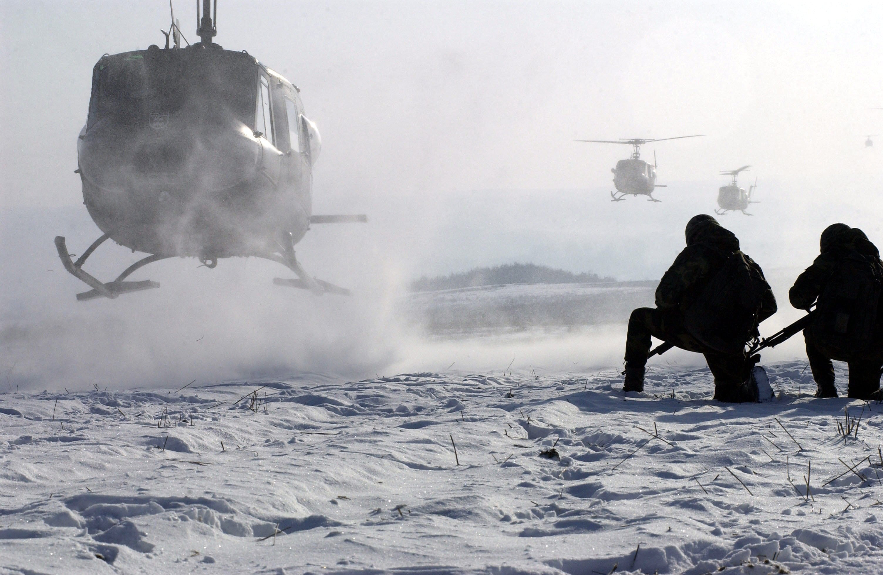 domestic animals, transportation, land, snow, mammal, vertebrate, nature, water, weapons, operations command, military, two, beside, power, cold temperature, HD Wallpaper