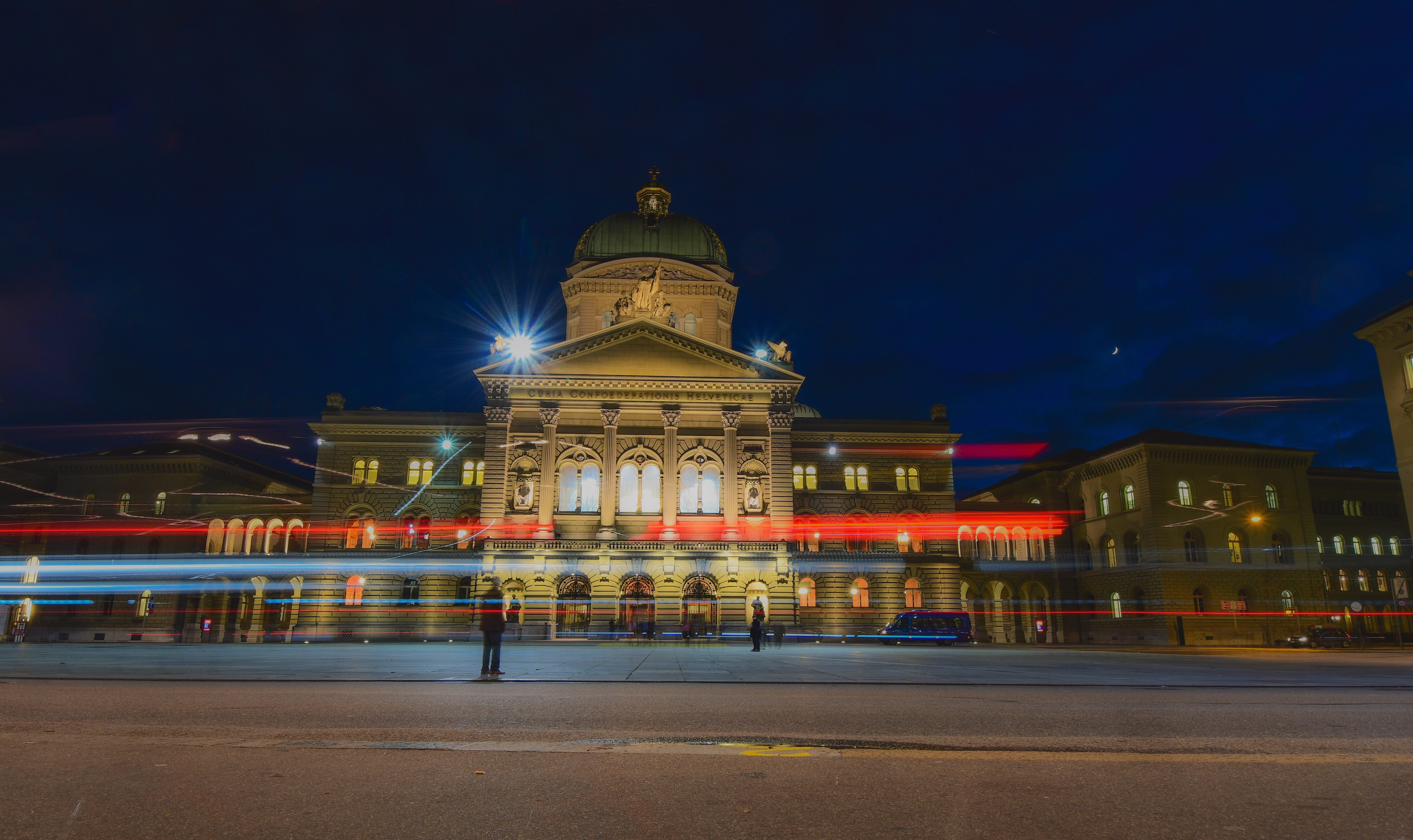 no people, transportation, long break, palace federal, city, travel destinations, bern, federal square, street, facade, history, switzerland, sky, architecture, HD Wallpaper
