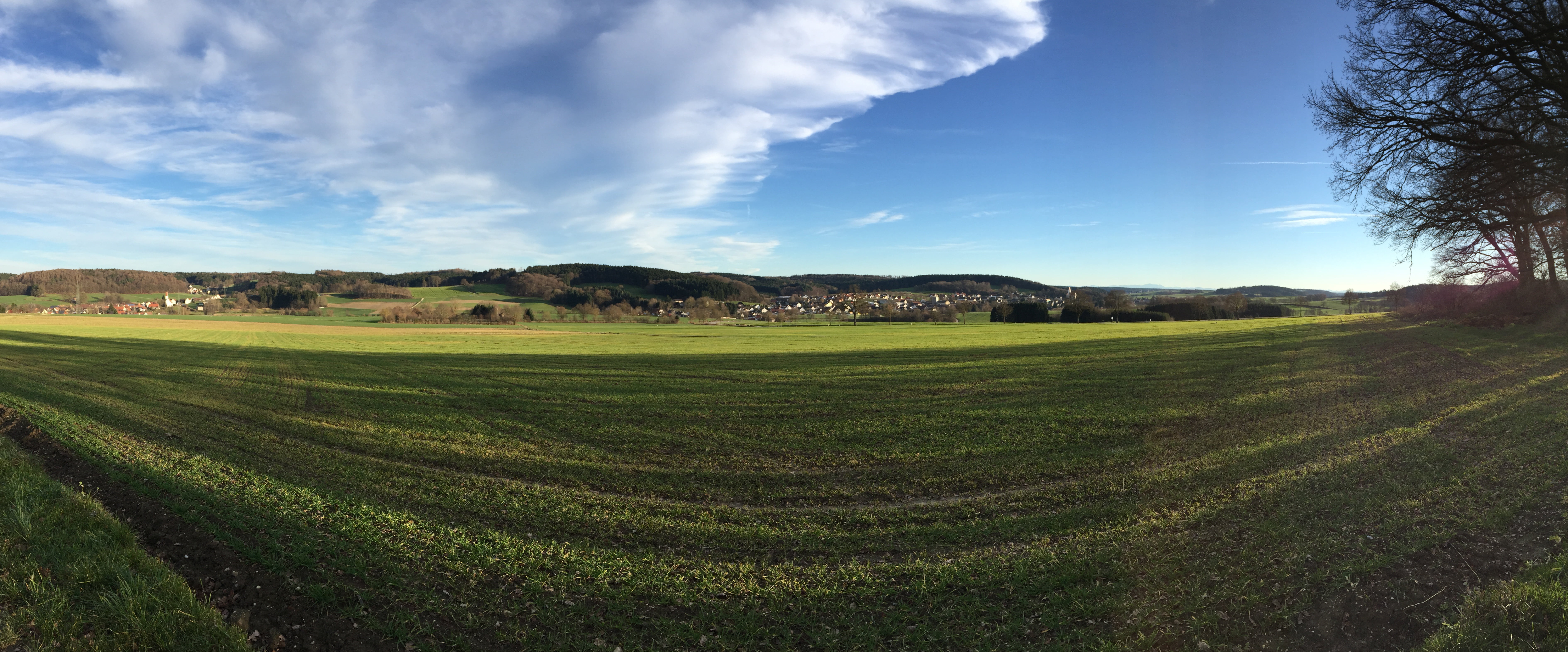 scenics - nature, tranquil scene, swabia, plant, beauty in nature, environment, reported, field, wide, landscape, no people, farm, rural scene, nature, HD Wallpaper