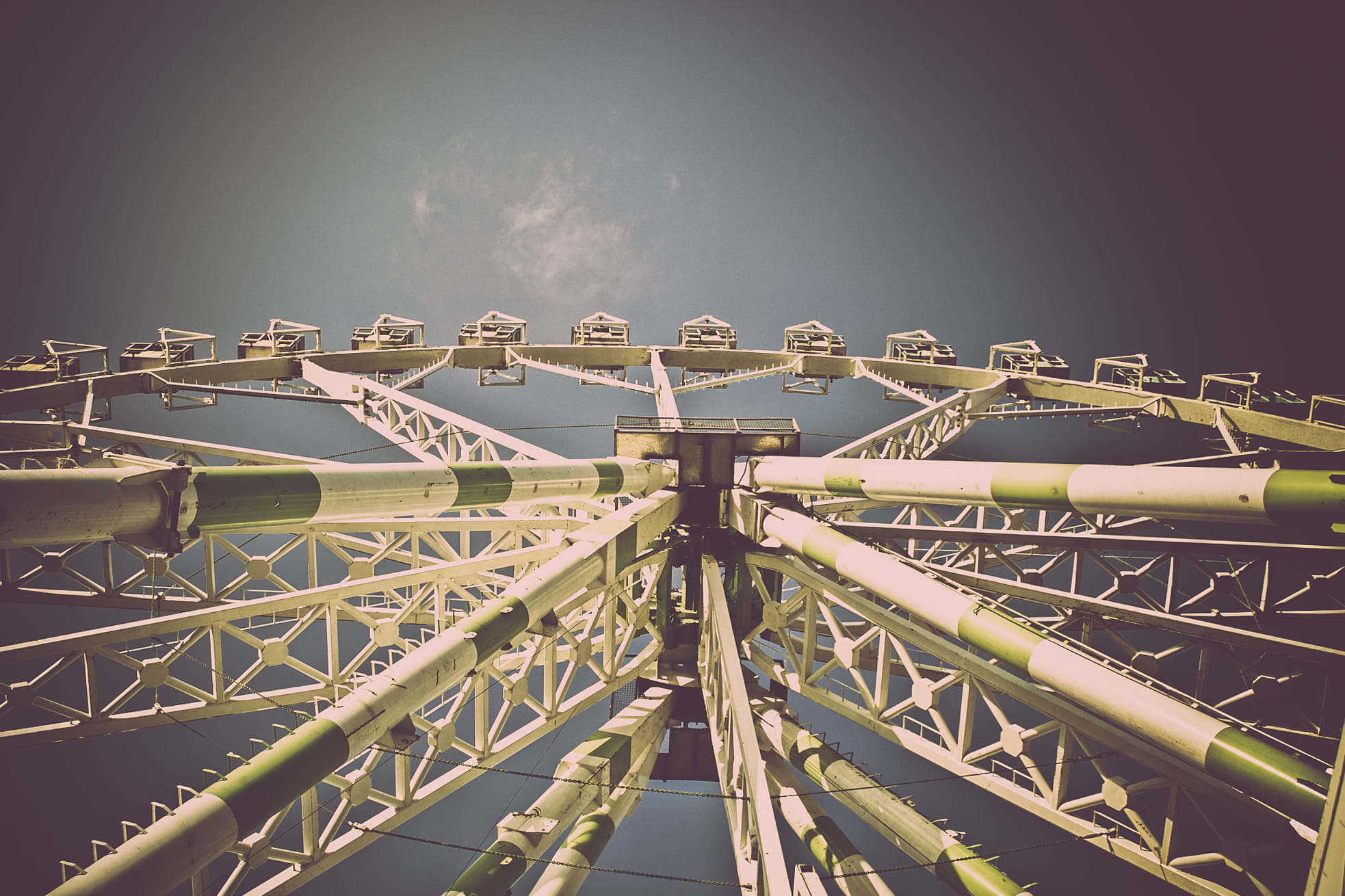 ferries, enjoyment, excitement, tall - high, leisure activity, night, fairground, clear sky, nature, sky, iron, low angle, amusement park, transportation, HD Wallpaper