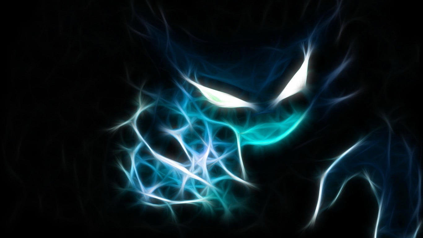 illustration, pattern, studio shot, digital art, human hand, light - natural phenomenon, Fractalius, mystery, close-up, Haunter, video games, monster, black background, HD Wallpaper