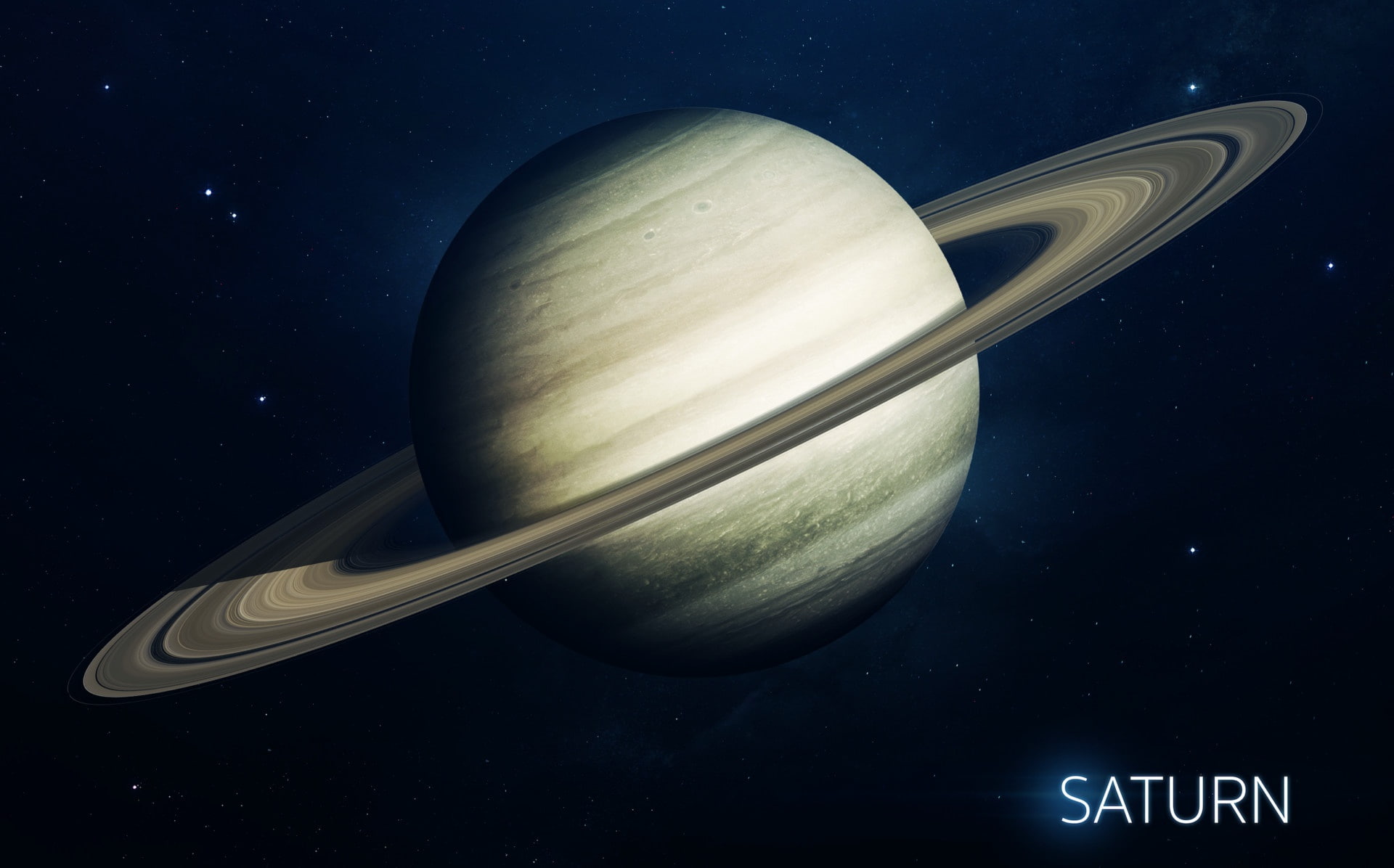 1080P, Berries, System, Art, Solar System, Saturn, Stars, Vadim Sadovski, by Vadim Sadovski, Planet, Space, HD Wallpaper