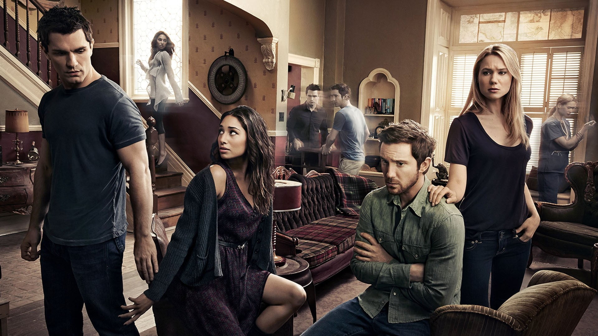 males, young men, indoors, young women, women, group of people, men, sitting, s, shirt, dress, Being Human, communication, young adult, 1080P, togetherness, HD Wallpaper