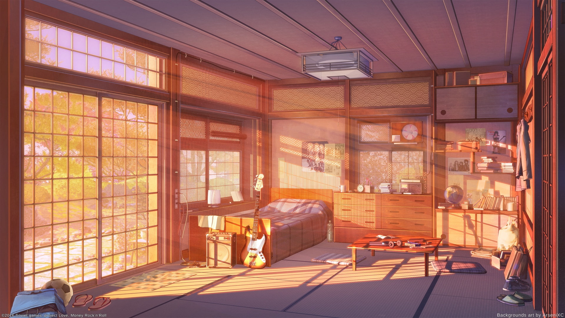 240341, money, sunset, com, rocknroll, tree, watermark, drink, love, 1080P, paper, bed, book, ball, realistic, headphones, konachan, scenic, guitar, shade, HD Wallpaper