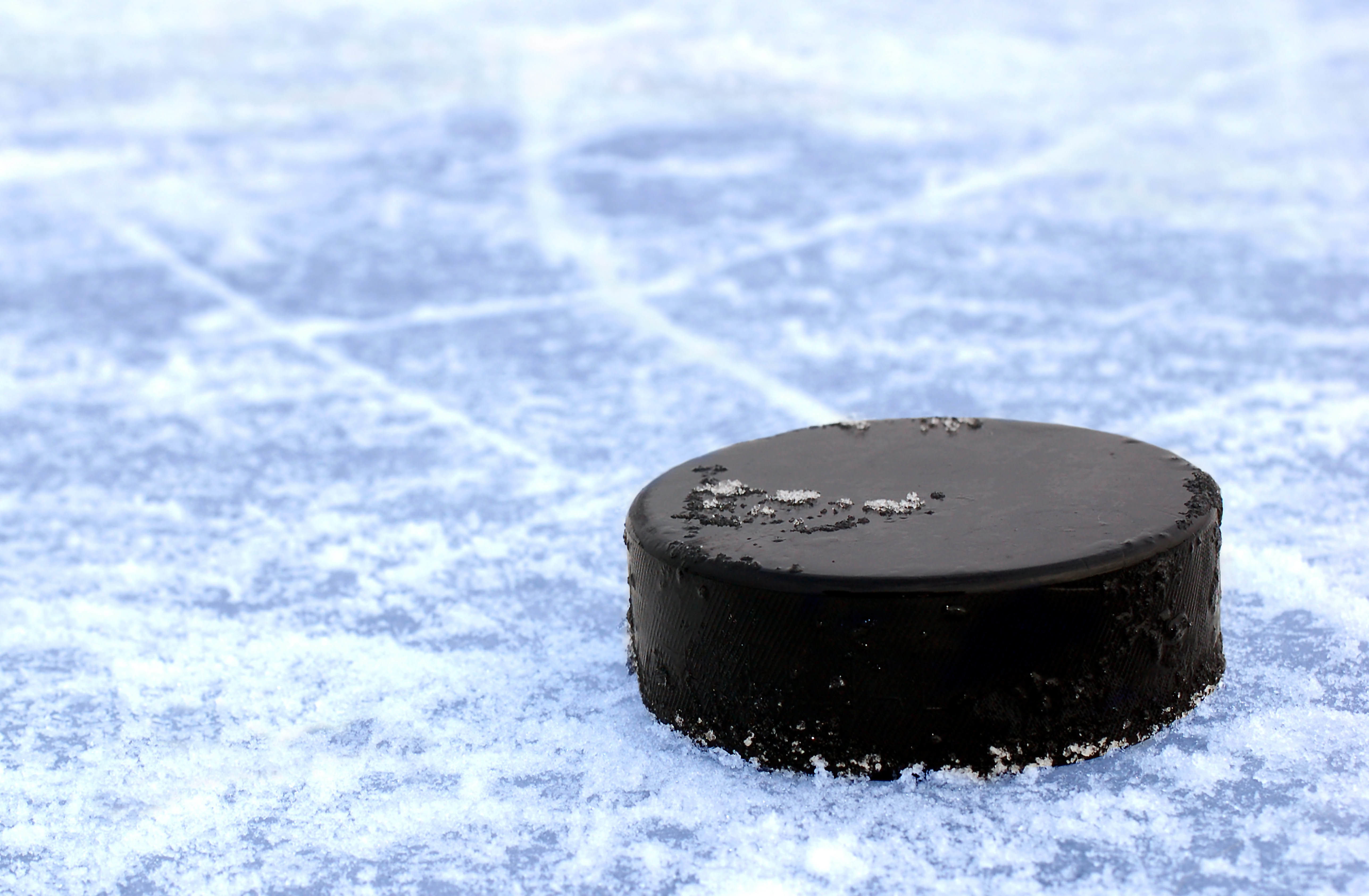 white color, strip, sweet, dessert, white, sweet food, close-up, sport, covering, backgrounds, hockey Puck, snow, outdoors, food and drink, hockey, skates, HD Wallpaper