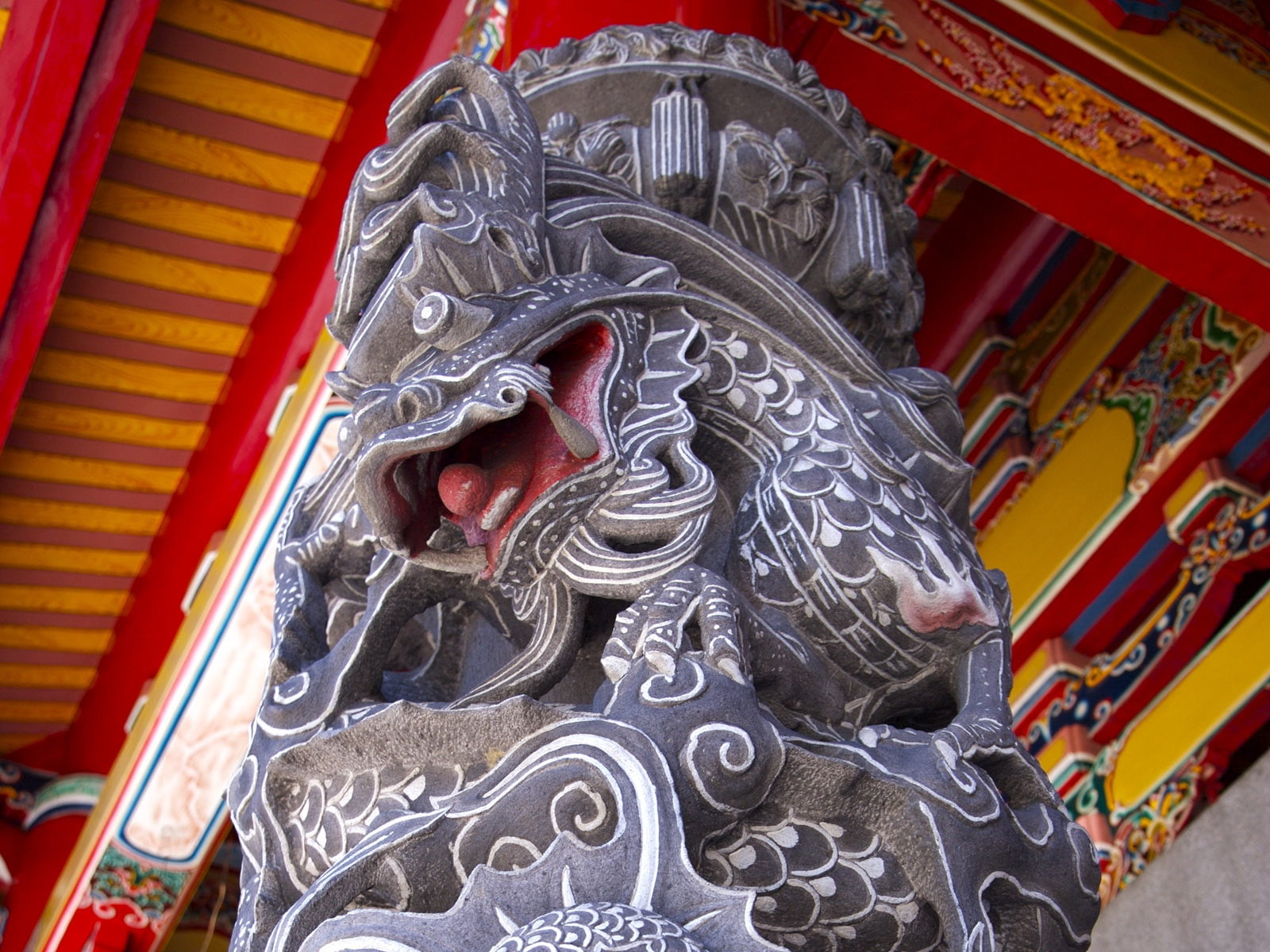 art, animal representation, outdoors, representation, architecture, china, indigenous Culture, dragon, thailand, east, pattern, history, low angle view, HD Wallpaper