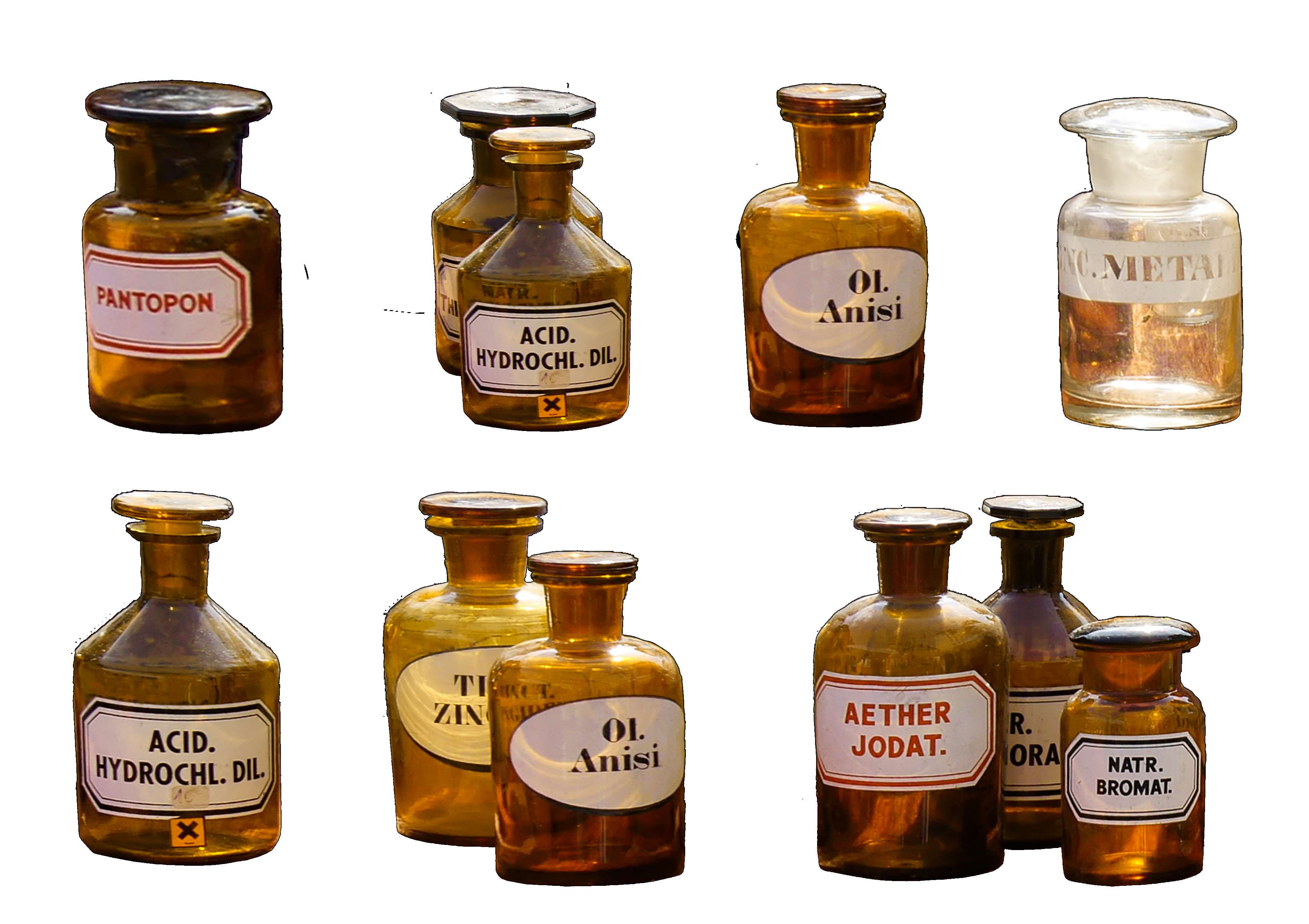chemistry class, bless you, text, white background, bottle, png, container, still life, side by side, laboratory, science, medical, choice, 4K, mix, label, HD Wallpaper