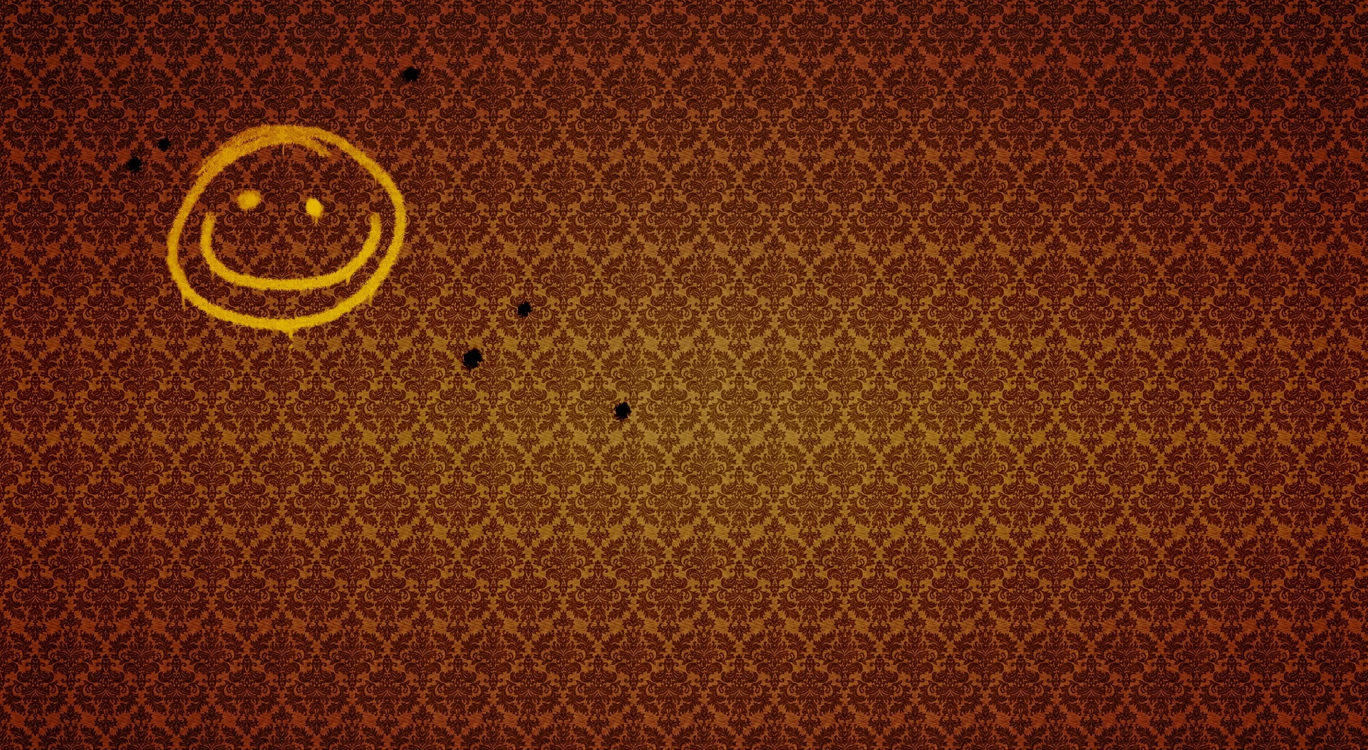 coming, sherlock, wall, orange color, circle, no people, geometric shape, full frame, brown, design, fruit, Movies, wall - building feature, HD Wallpaper