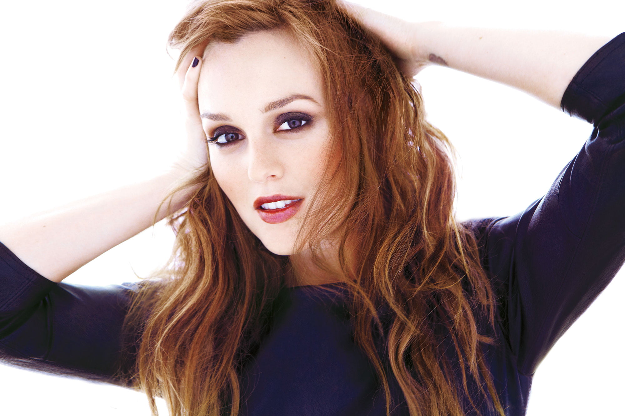 actress, Leighton Meester, 1080P, women, HD Wallpaper