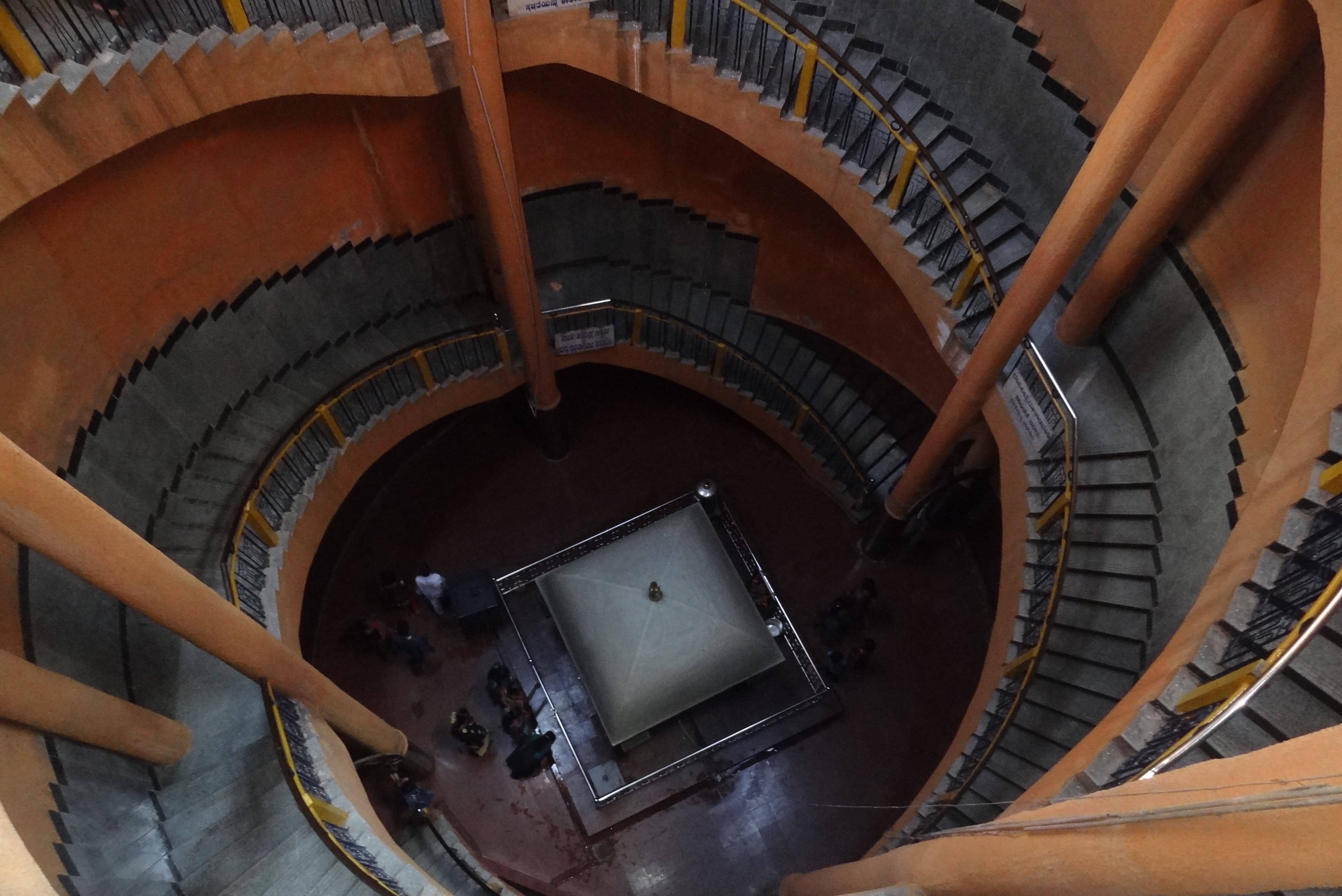 spiral, built structure, machinery, kudalasangama, technology, spiral stair, spiral staircase, staircase, industrial equipment, indoors, steps and staircases, HD Wallpaper