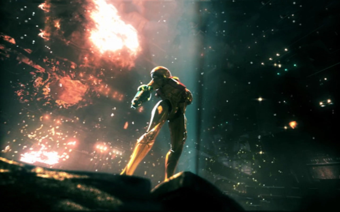 space, 720P, Samus Aran, x, art, hd, metroid, varia, aircraft, samus, aran, HD Wallpaper