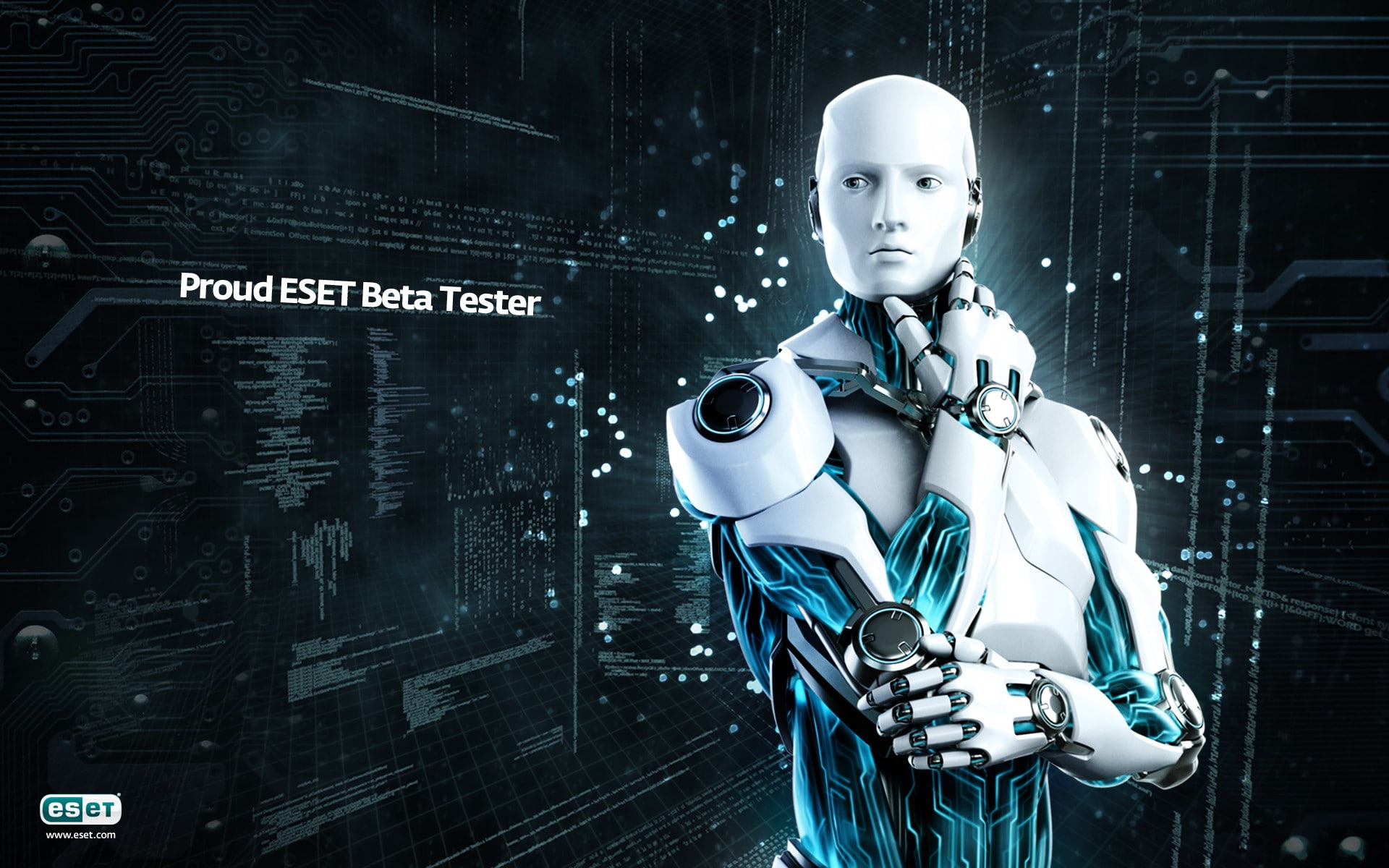 technology, bot, robots, softwares, 1080P, eset, modern, HD Wallpaper