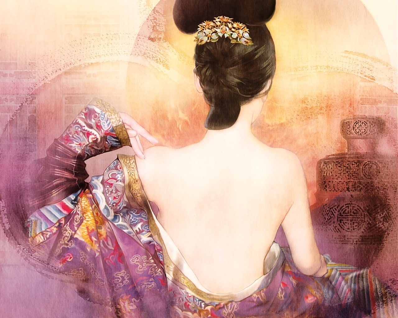 720P, artistic, ancient, chinese, beauty, hd, HD Wallpaper