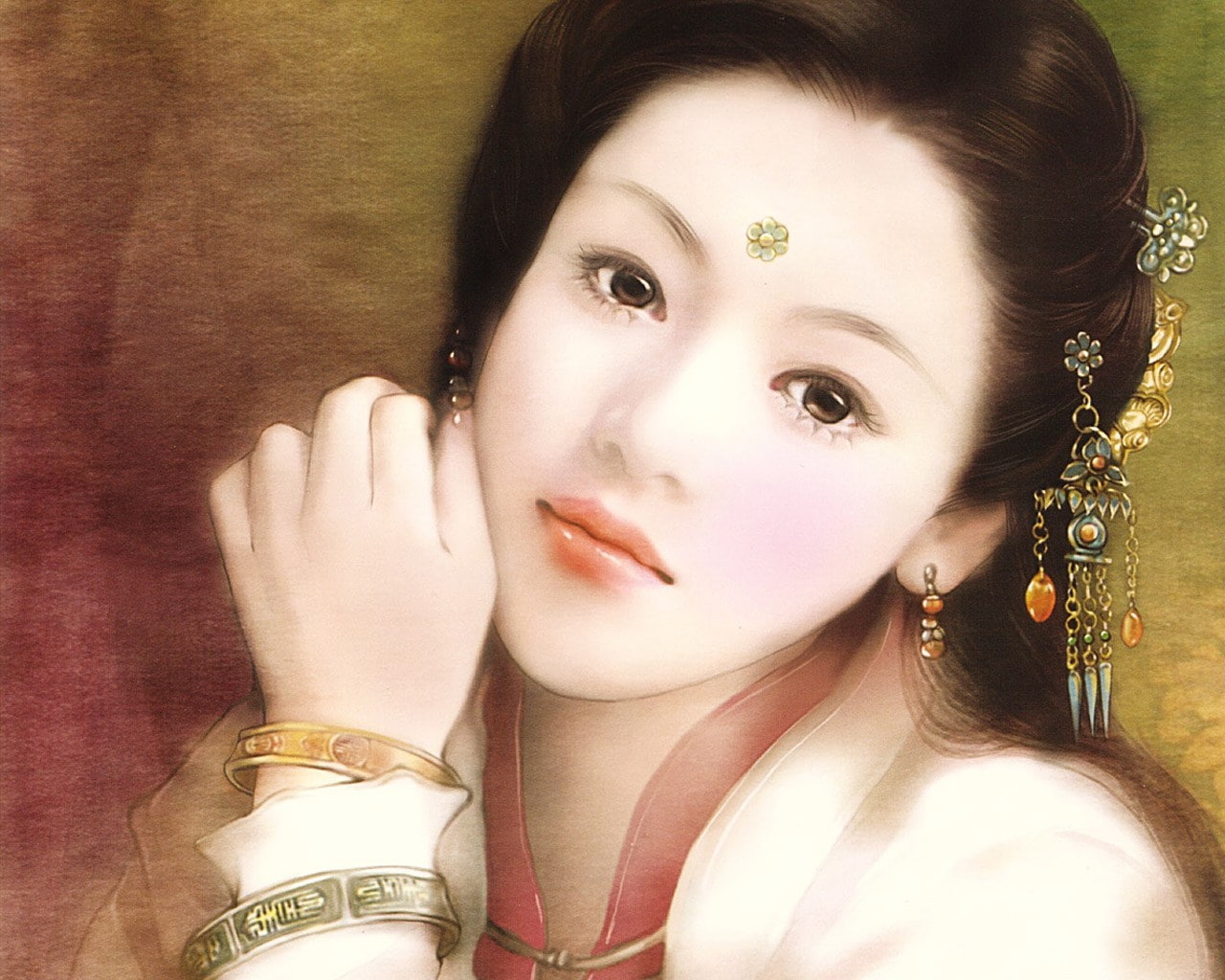 ancient, beauty, artistic, 720P, chinese, hd, HD Wallpaper