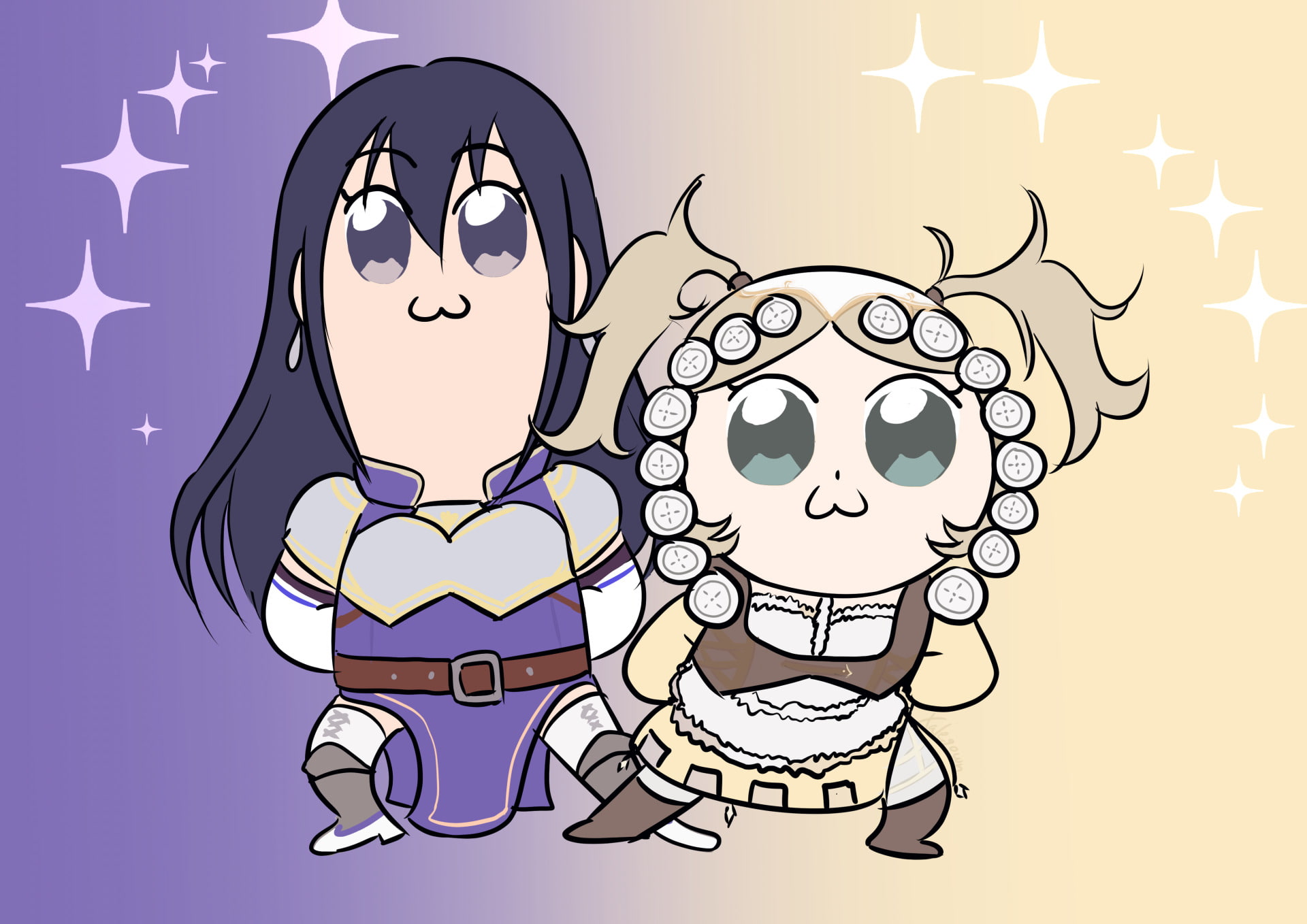 Popuko (Pop Team Epic), Pipimi (Pop Team Epic), 1080P, Anime, Pop Team Epic, HD Wallpaper