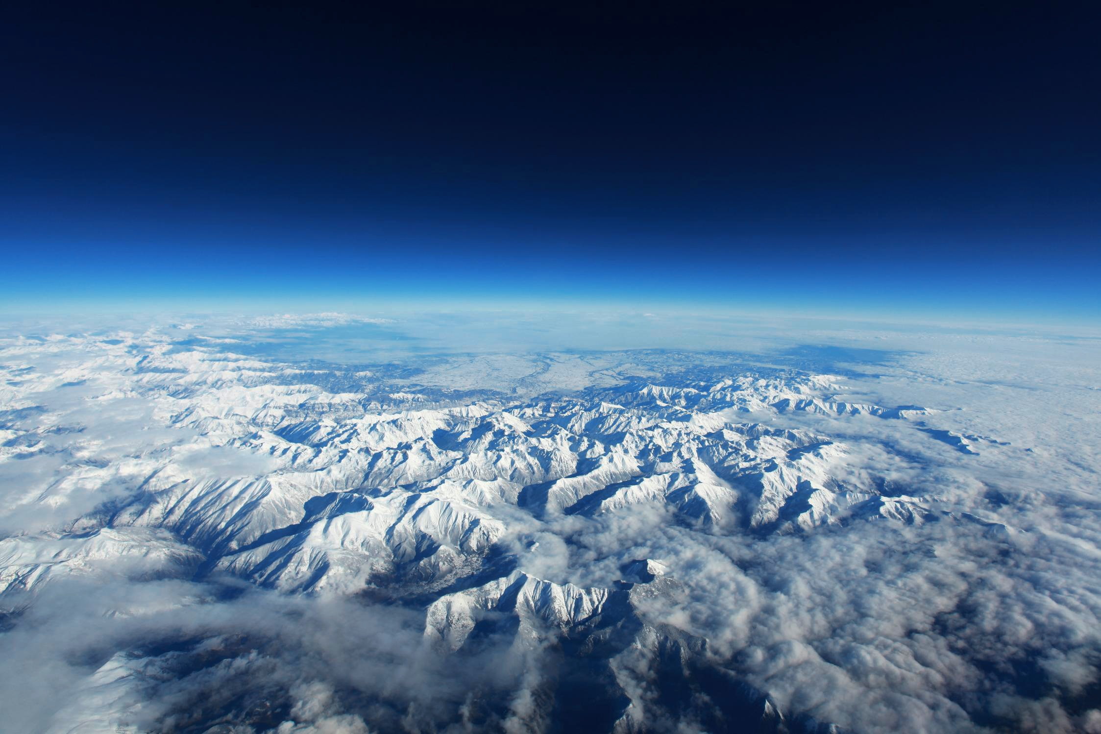 view, 1080P, zenith, top, pyrenees, HD Wallpaper