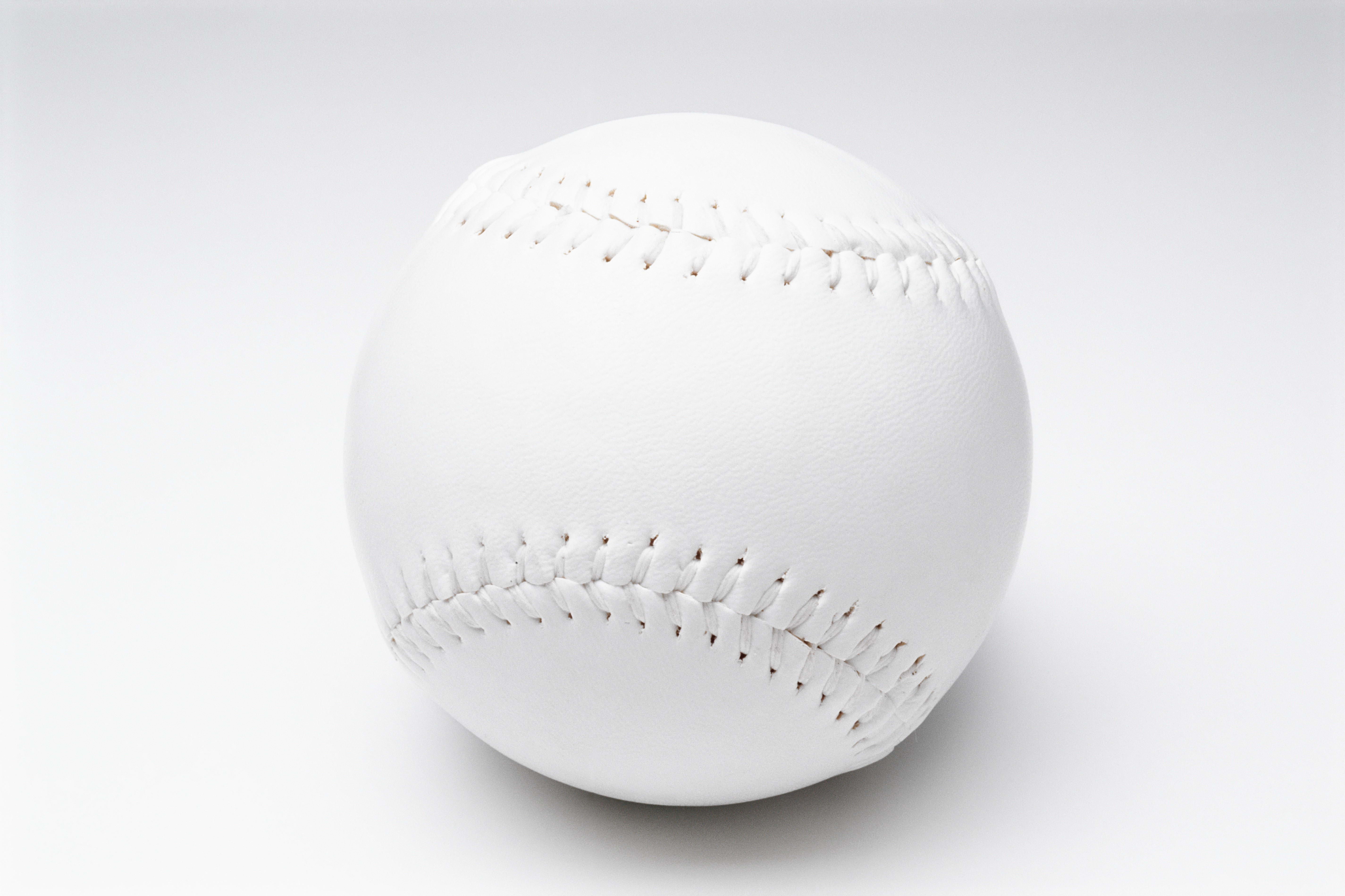 baseball, leisure Games, cut out, sport, sewing, no People, white color, white, team Sports, 5K, sports Equipment, activity, equipment, baseball - Ball, HD Wallpaper
