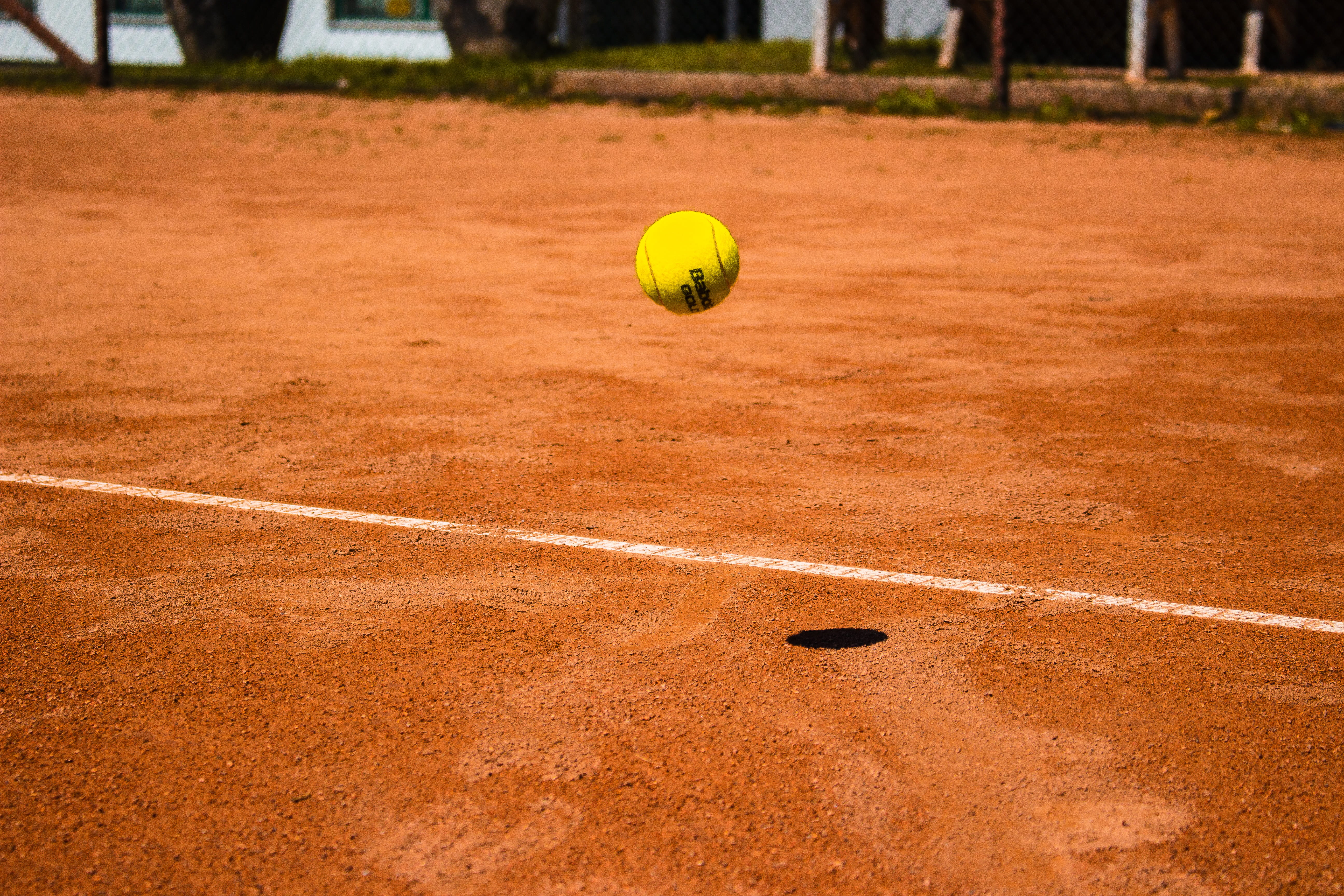 austria, shadow, playing, ball, human, match - sport, team, motion, bouncing, person, bounce, sunlight, sports equipment, no people, line, skill, tennis ball, HD Wallpaper