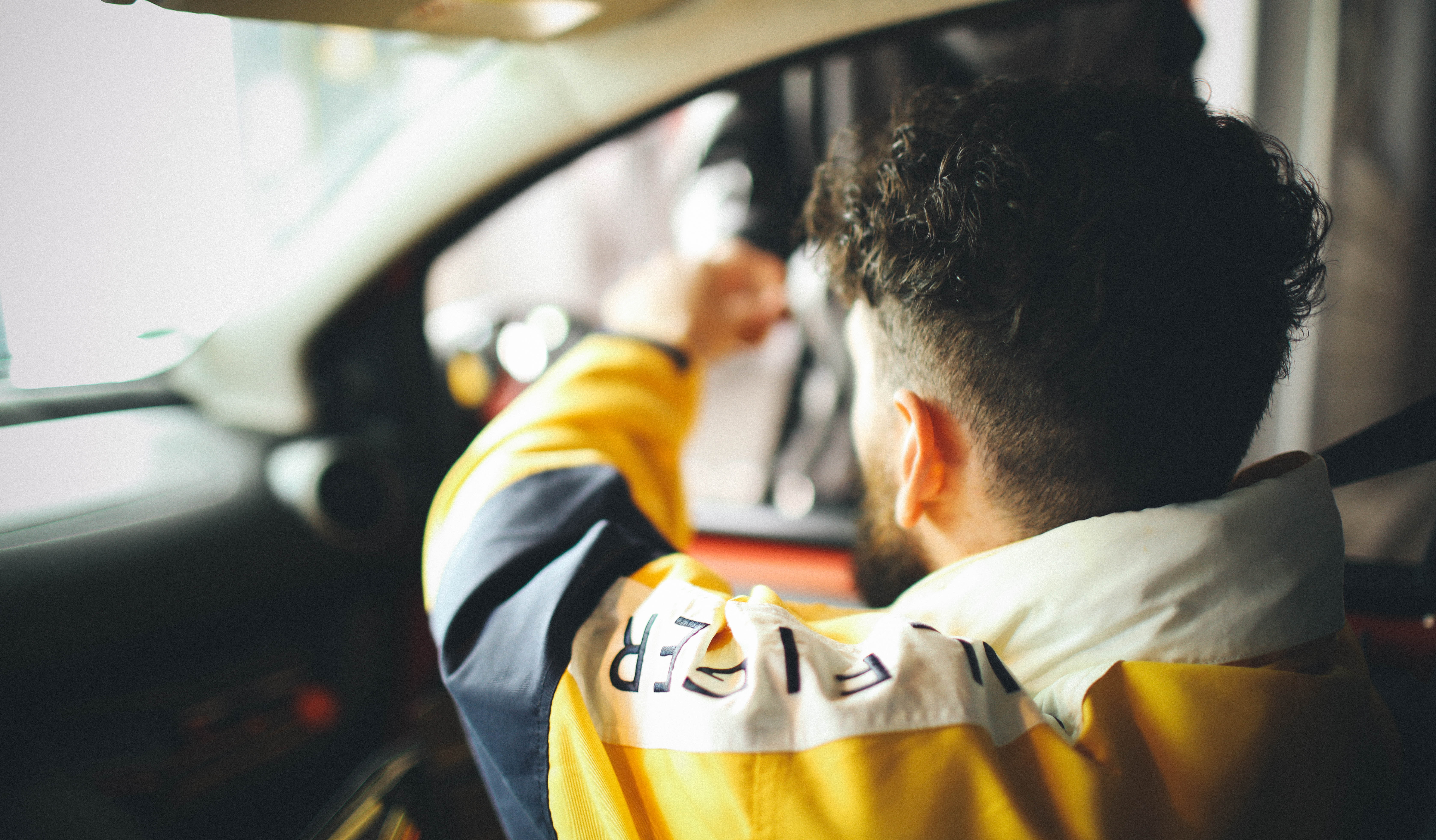 mode of transportation, mature men, safety, people, rear view, transportation, 5K, males, land Vehicle, inside, driving, adult, headshot, blur, protection, HD Wallpaper