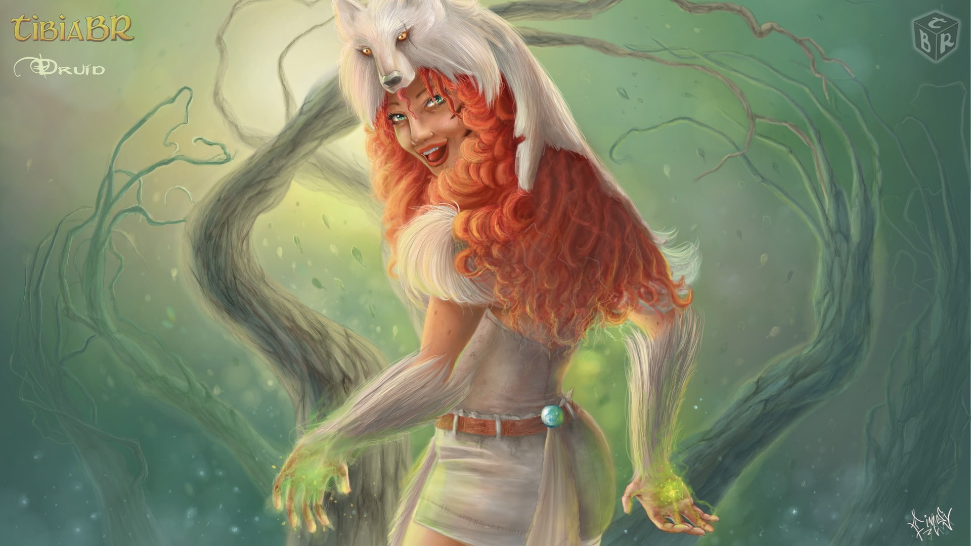 drawing, Druids, PC Gaming, creature, women, rpg, 1080P, Tibia, HD Wallpaper