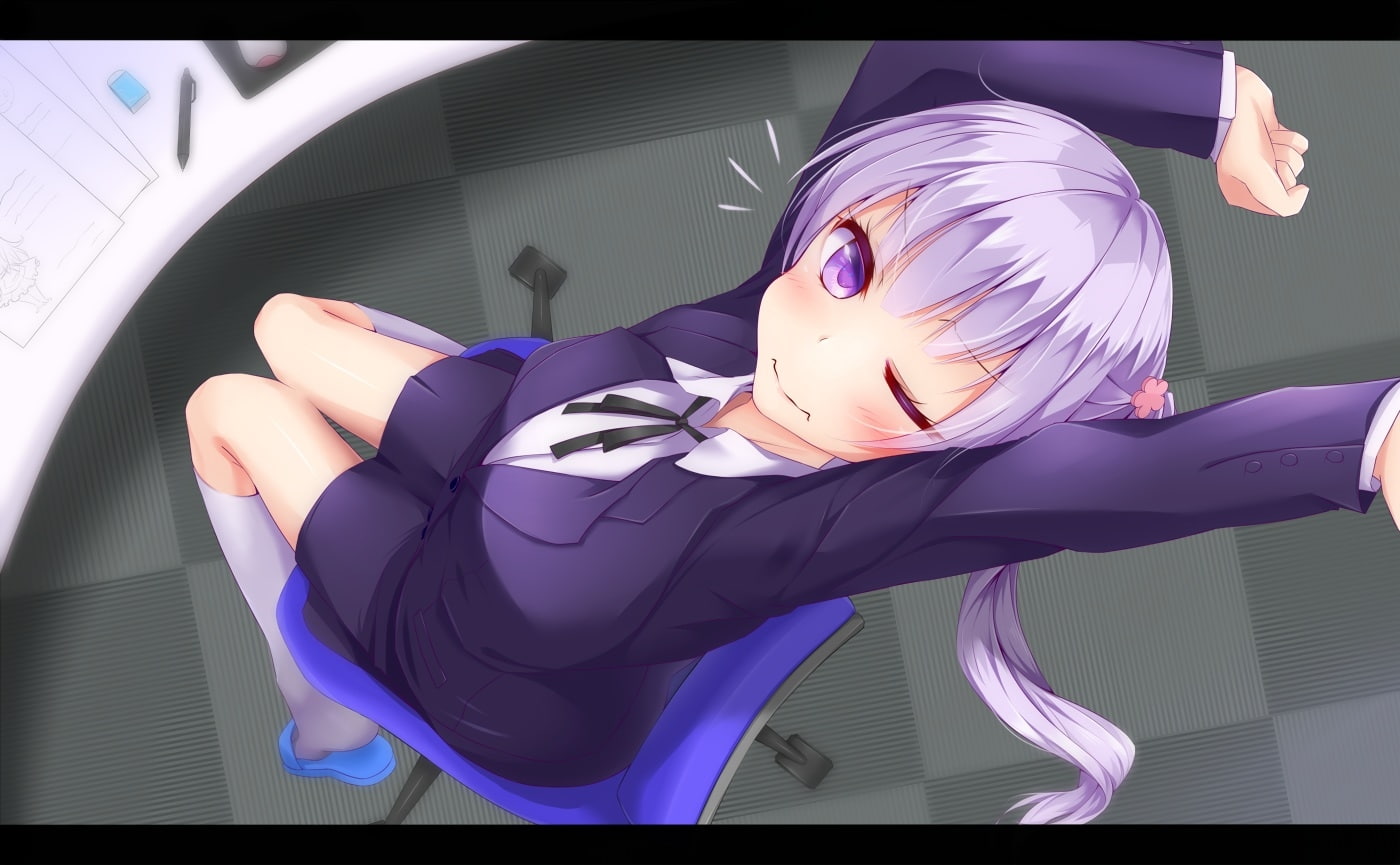 day, no people, new game, transfer print, human representation, stretch, Anime, blue, auto post production filter, indoors, close-up, sunlight, art and craft, HD Wallpaper