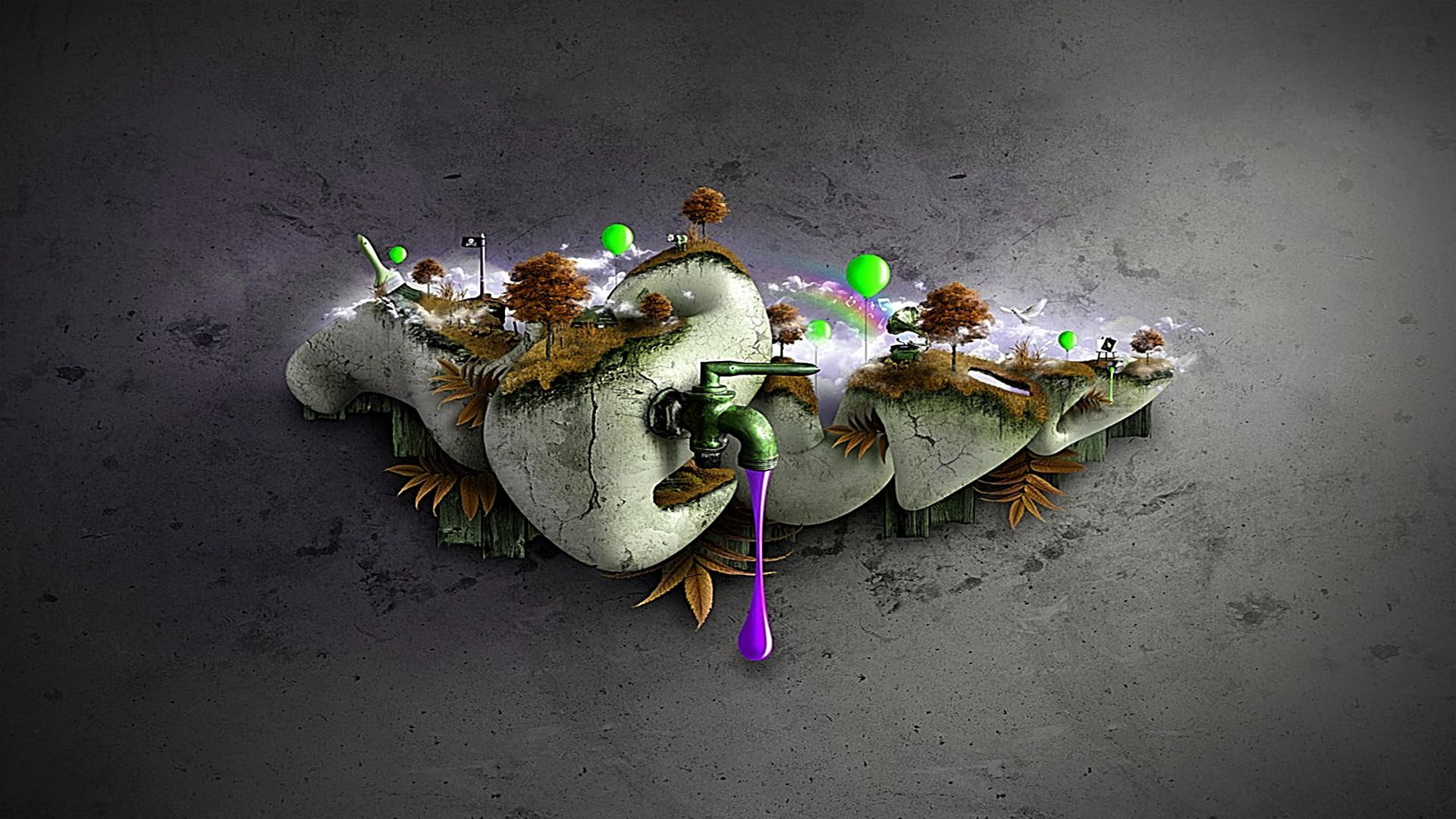 cool, give, name, 3d and abstract, lovely, 1080P, beauty, nice, title, HD Wallpaper