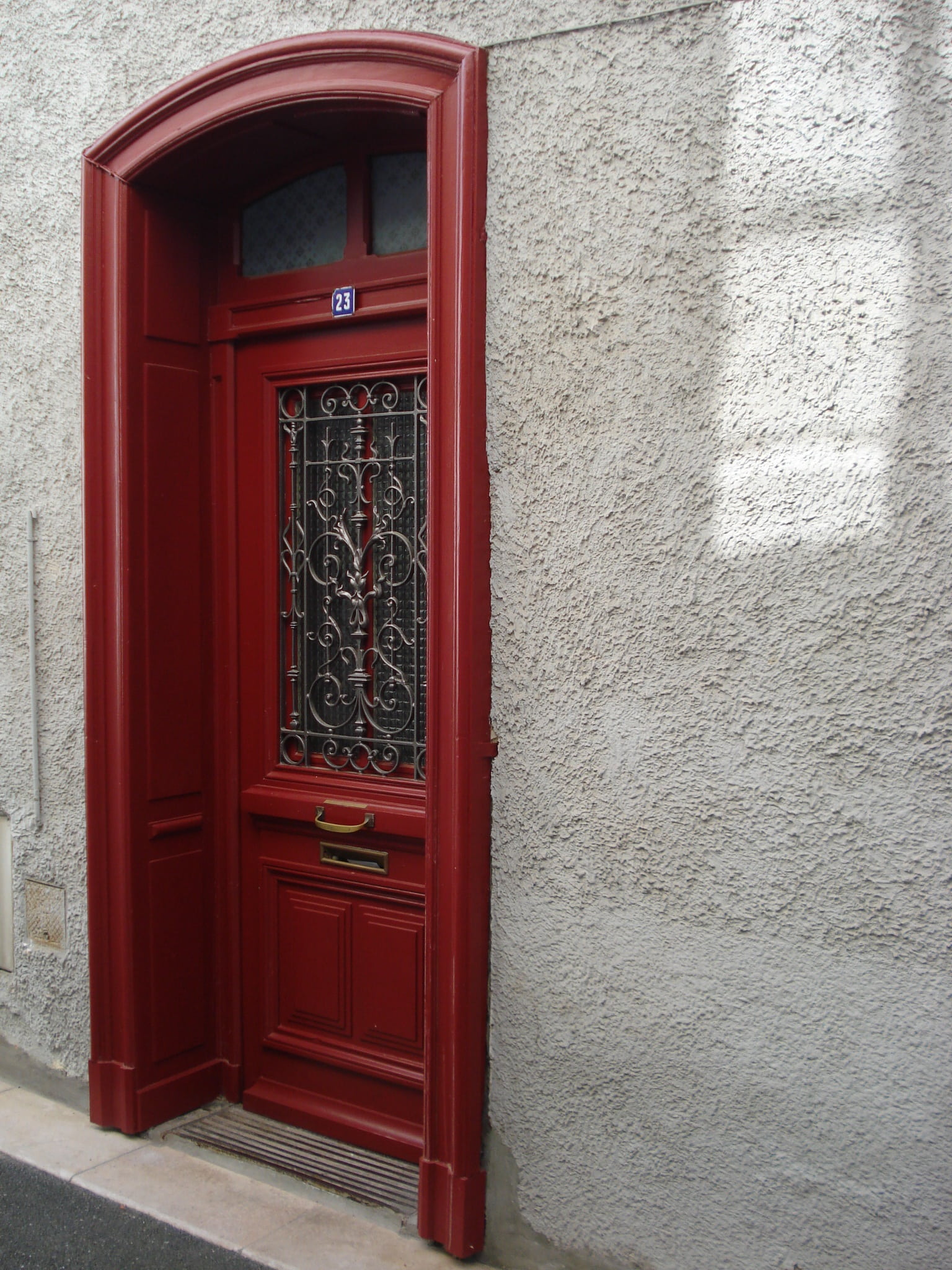 ironwork, pierre, entrance, style, facade, mailbox, safety, opening, wall - building feature, portal, telephone booth, outdoors, house, built structure, Phone HD Wallpaper